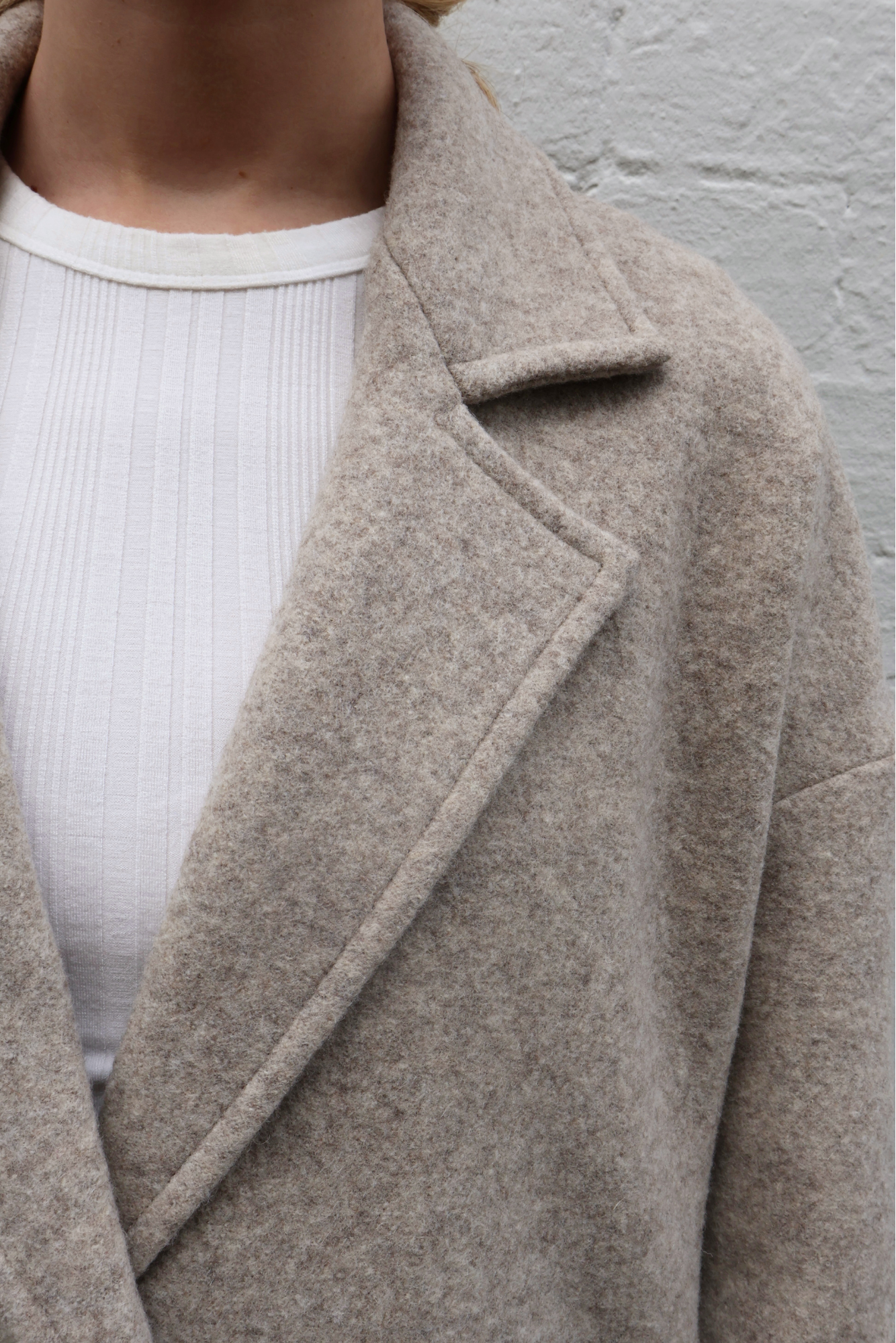 Laurel Wool Coat Oat