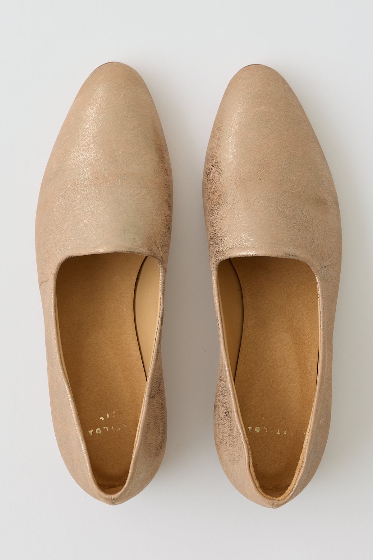 Elwood Slip On Shoe Champagne Gold