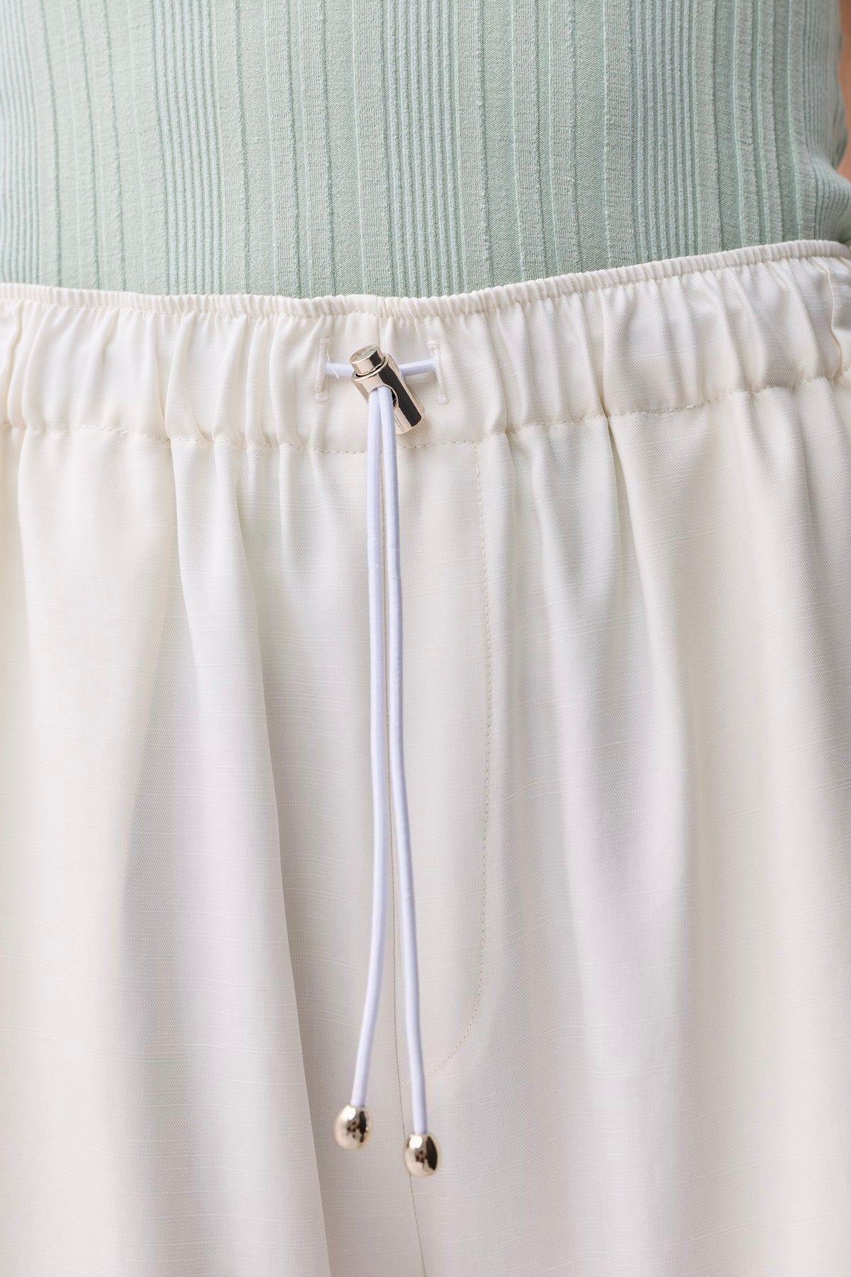 Lynches Drawstring Pant White