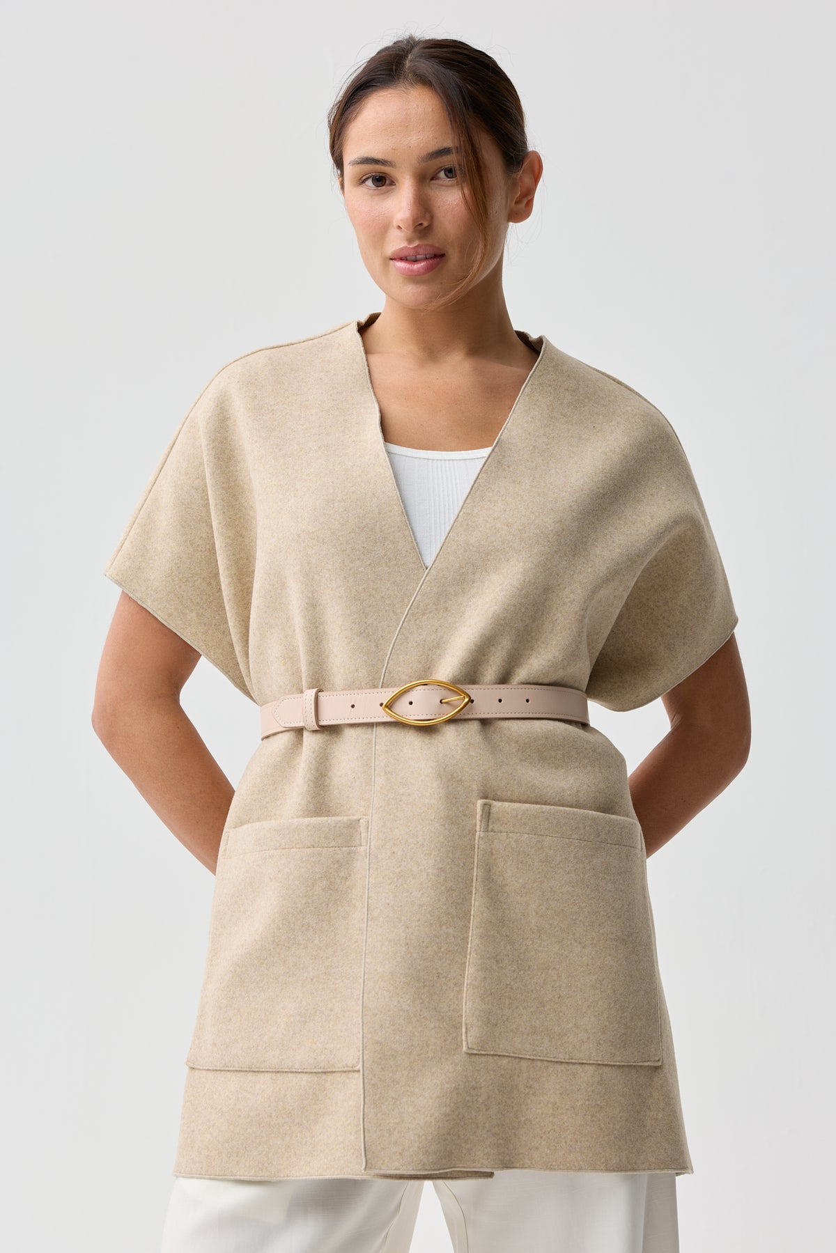 Derby Wool Poncho