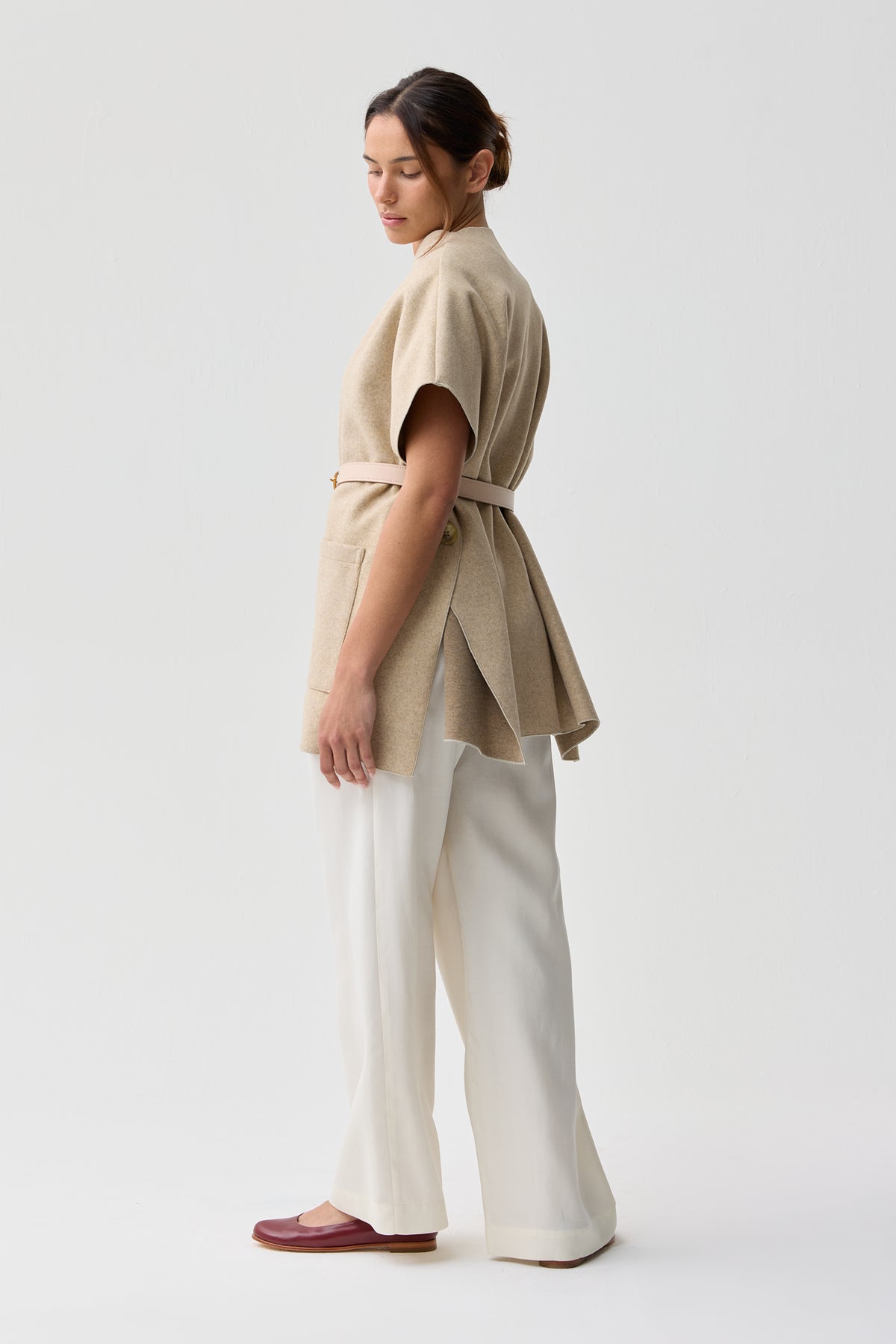 Derby Wool Poncho