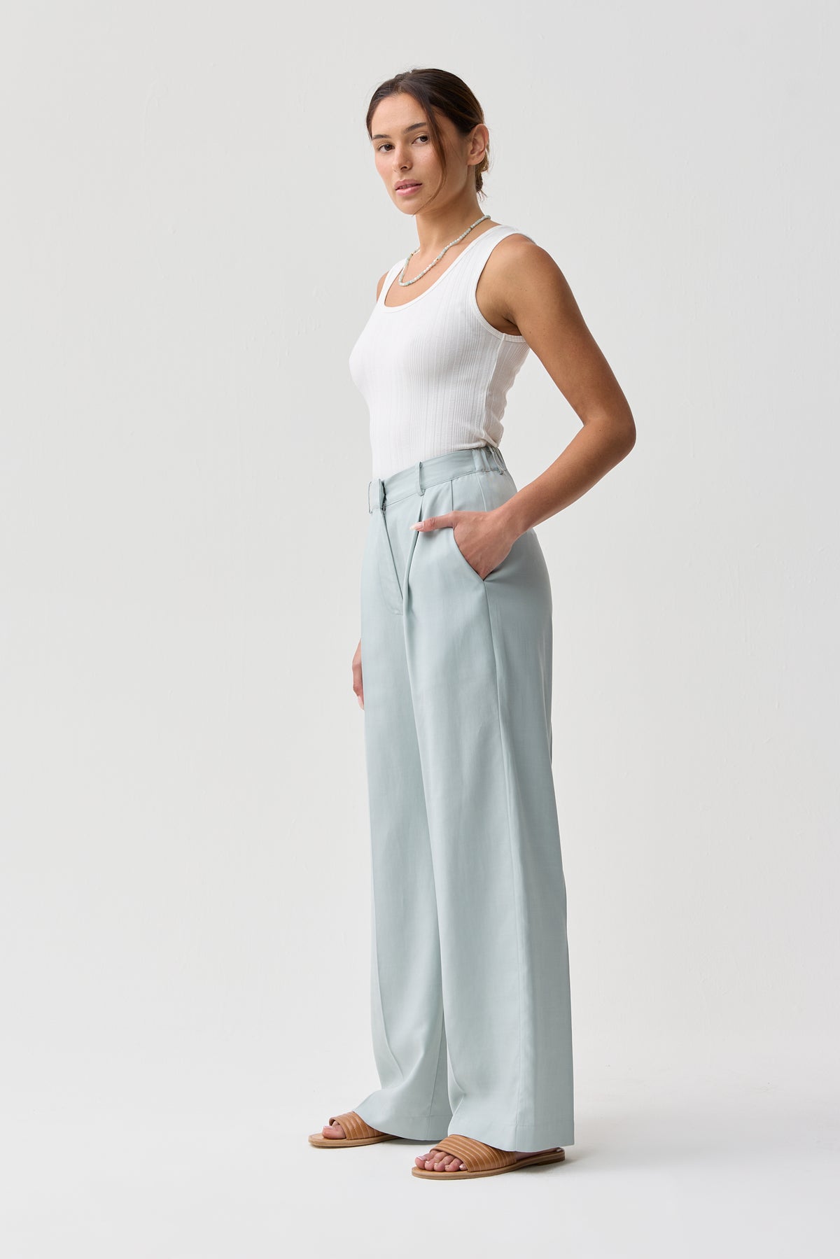 Lynches Trouser Powder Blue