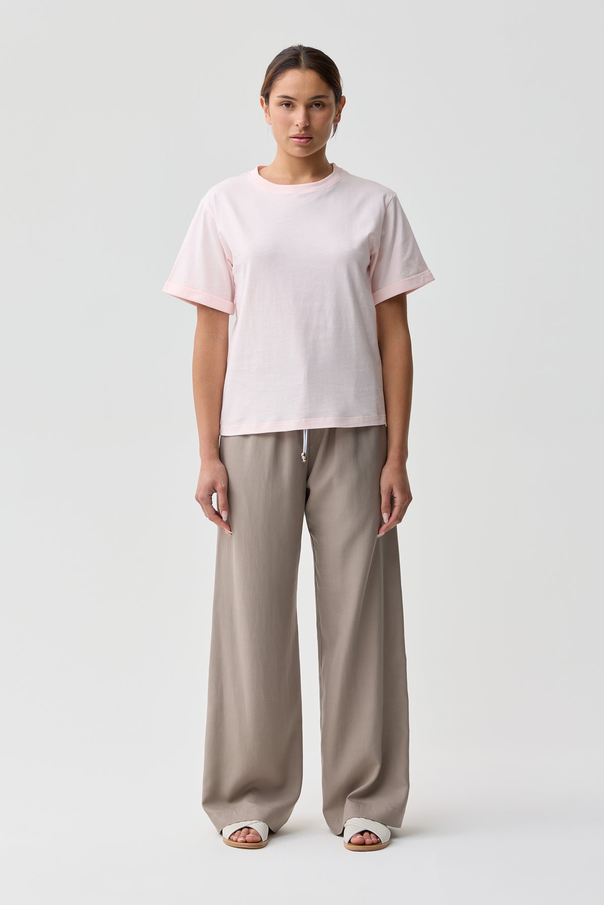 Shelly Cotton Tee Soft Soft Pink
