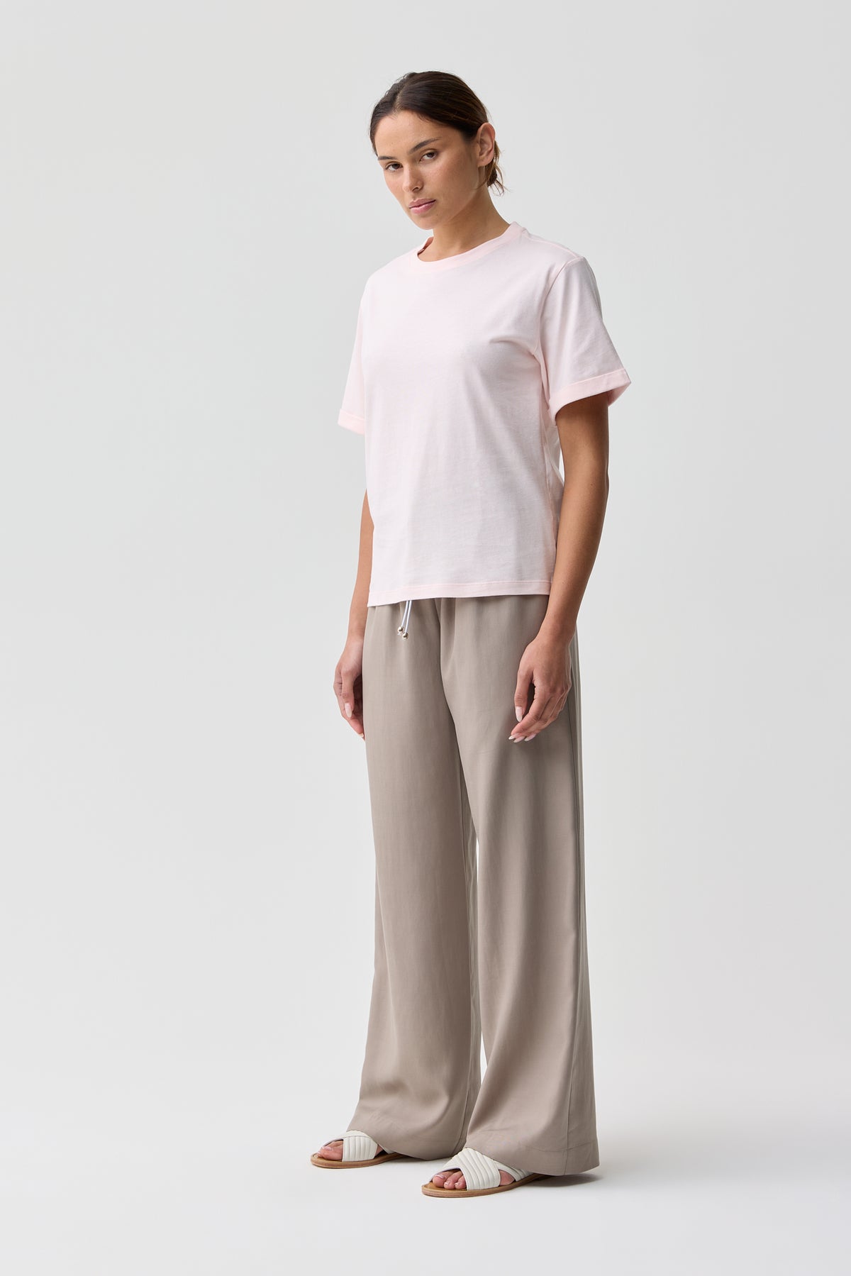 Shelly Cotton Tee Soft Soft Pink