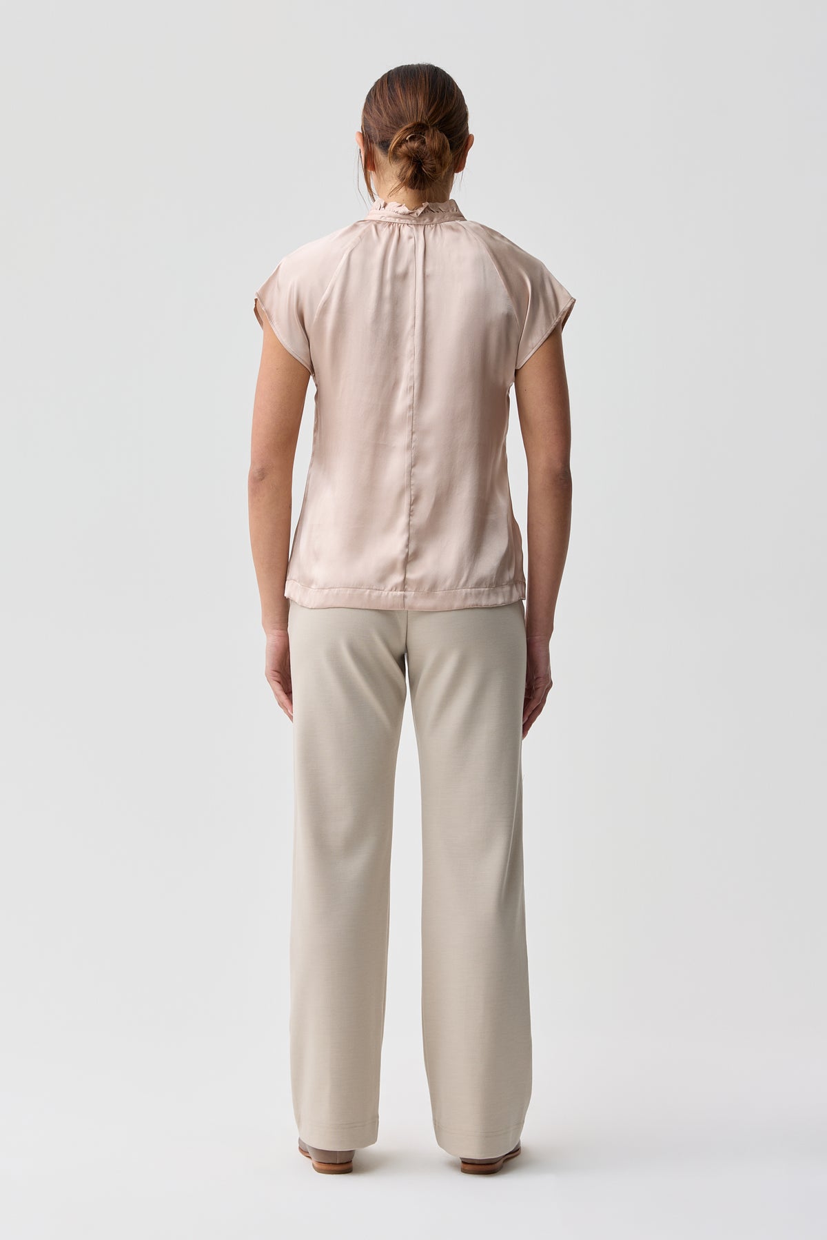 Hawthorn Silk Blouse Blush