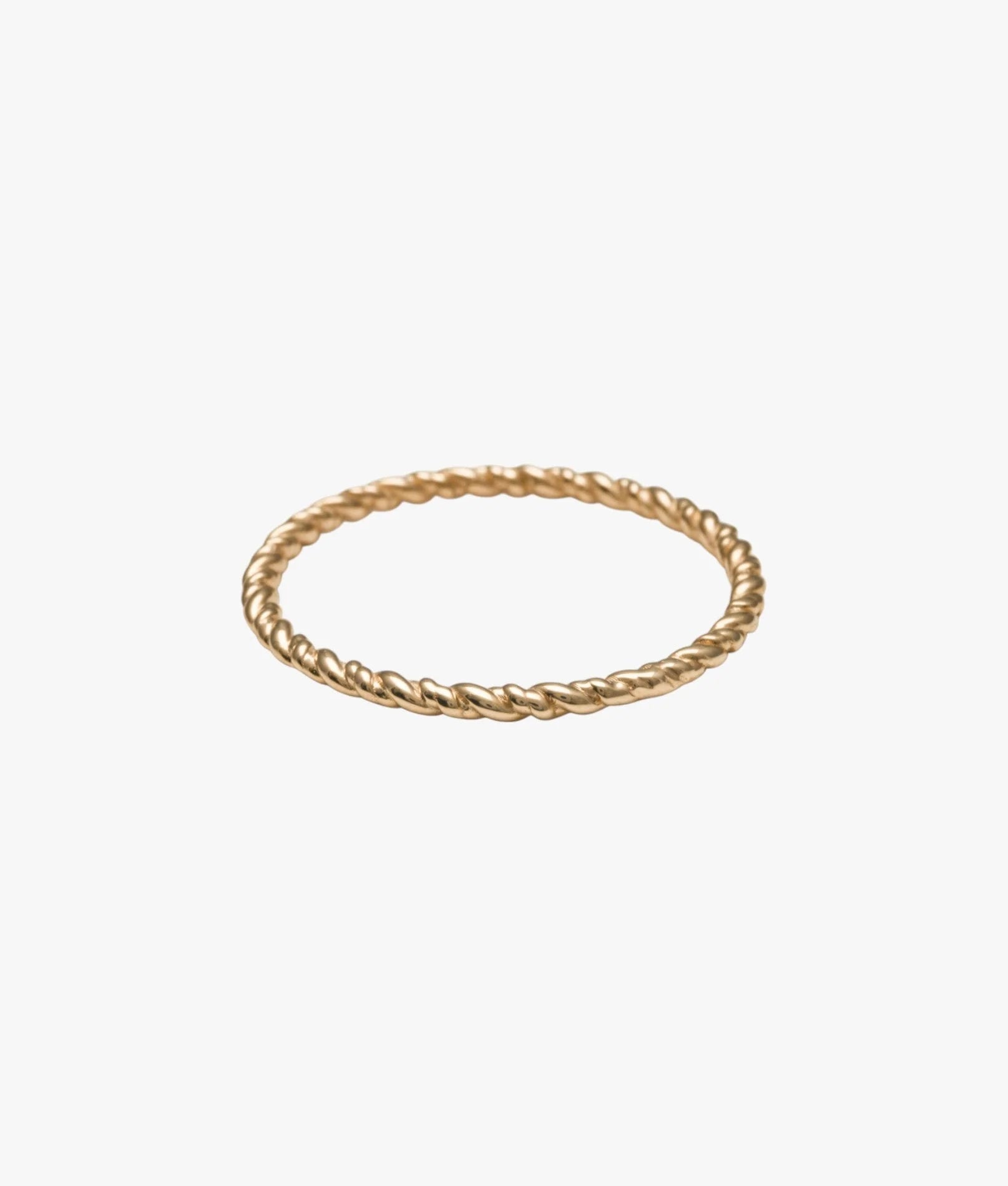 VT Luxe 9ct Rope Ring