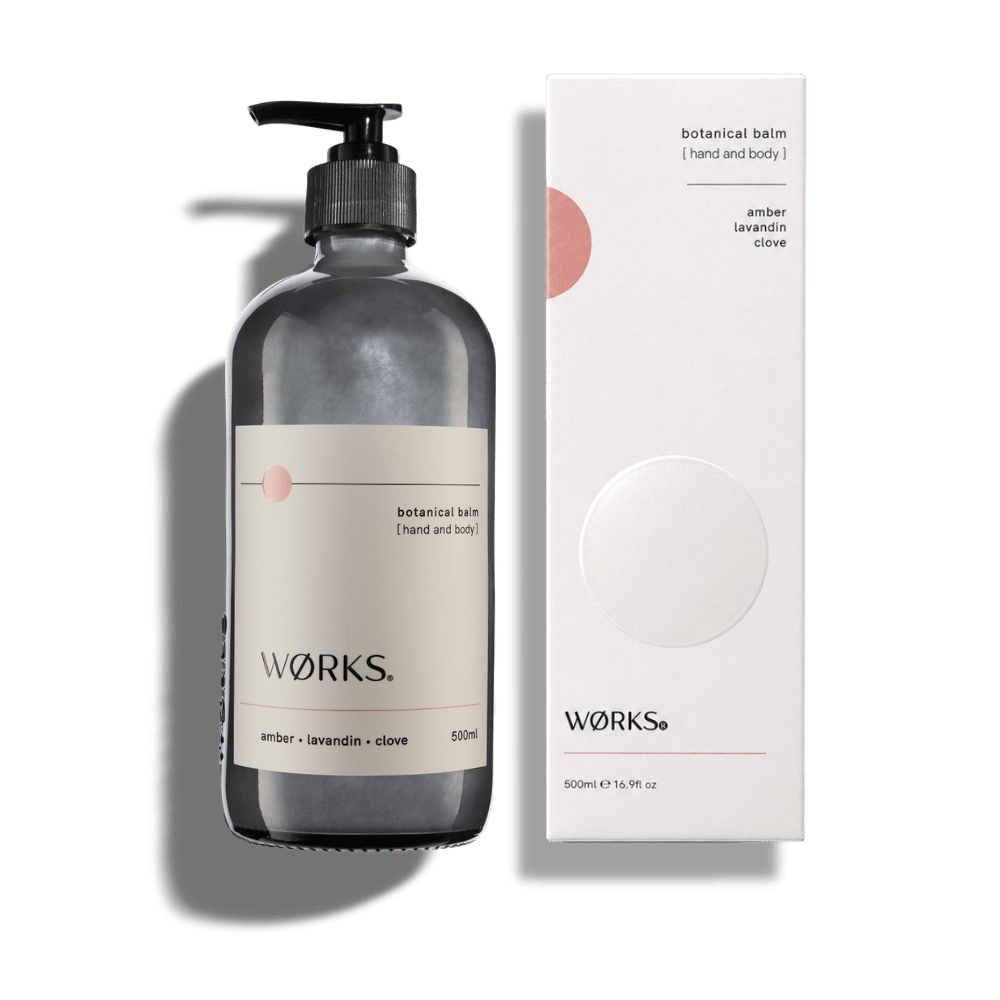 W Amber Botanical Balm 500ml