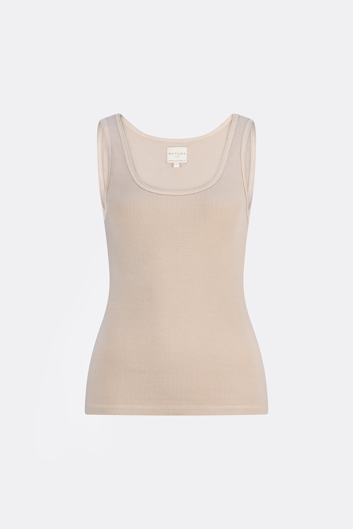 Tura Tank Bleached Sand