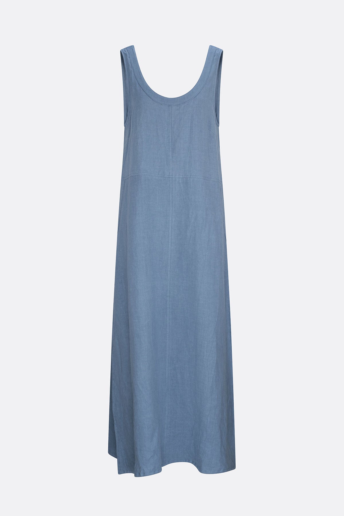 Indi Linen Maxi Dress Chambray