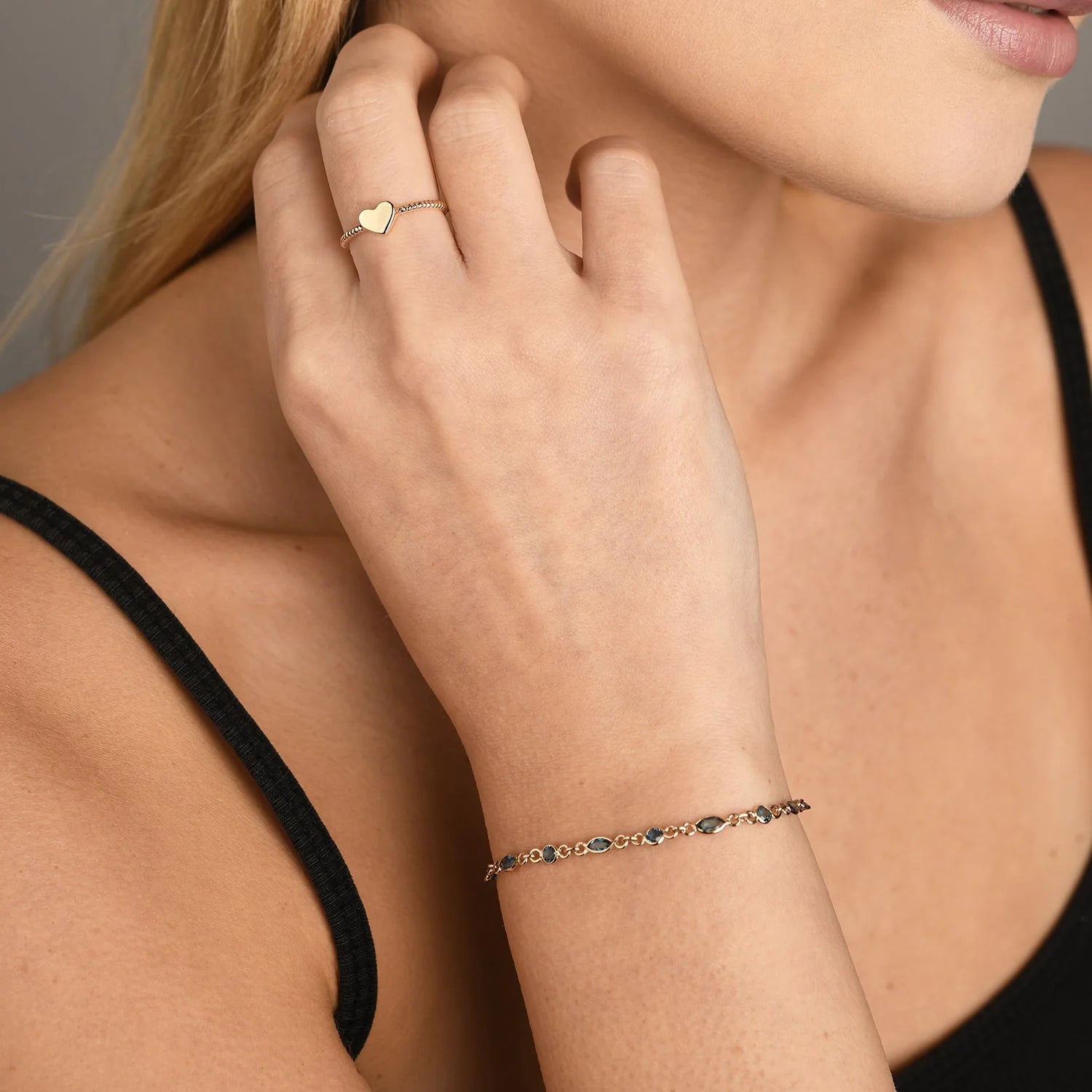 VT Luxe London Blue Symphony Bracelet