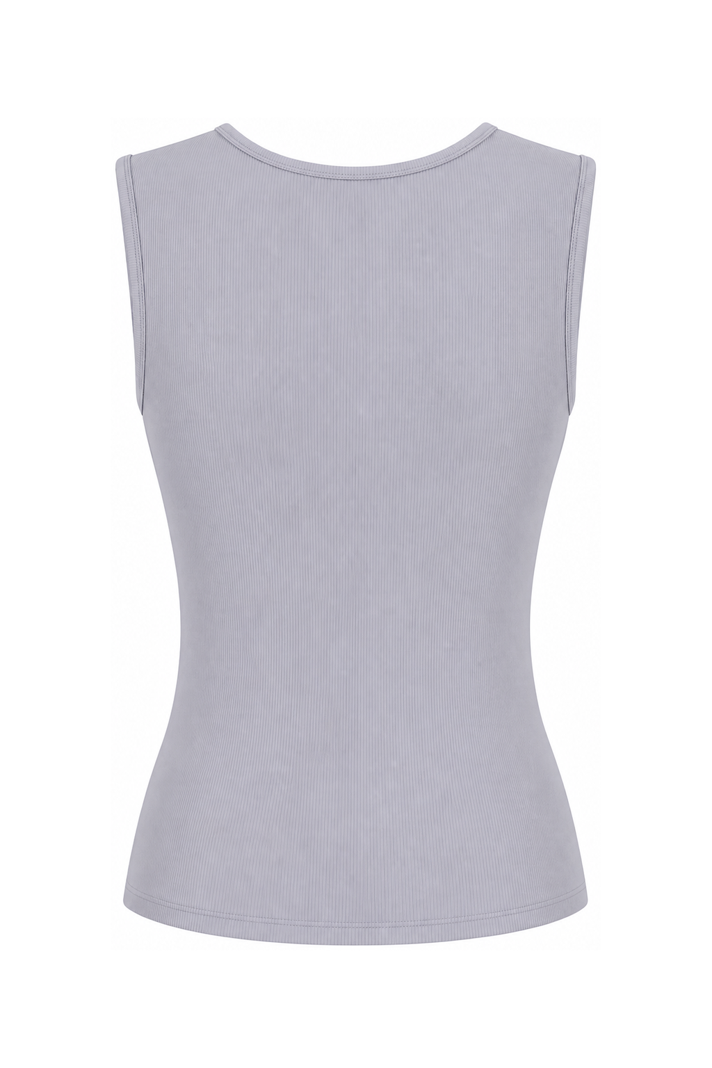 Darling Ruched Tank Grey Fog