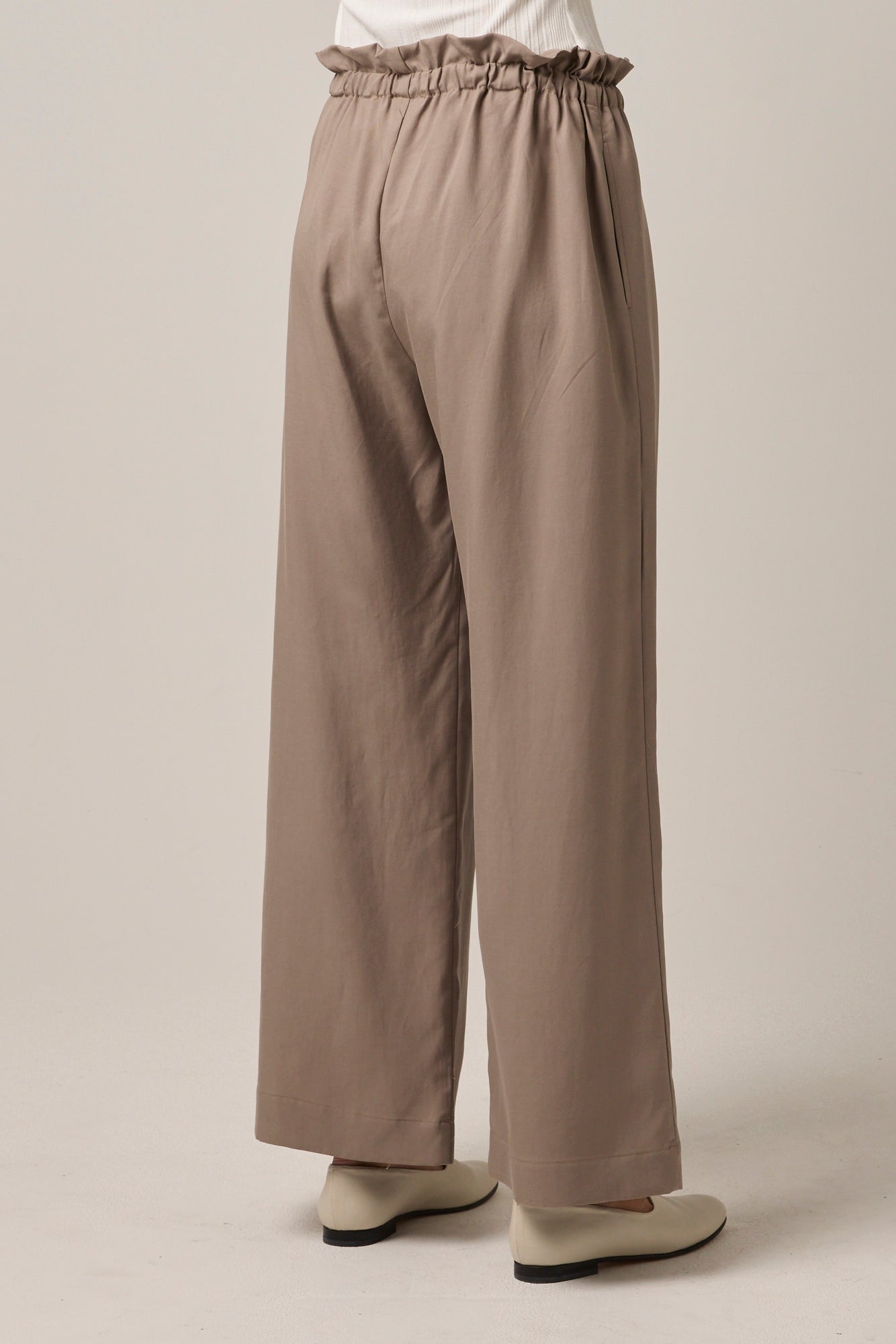 Lynches Drawstring Pant Pale Granite