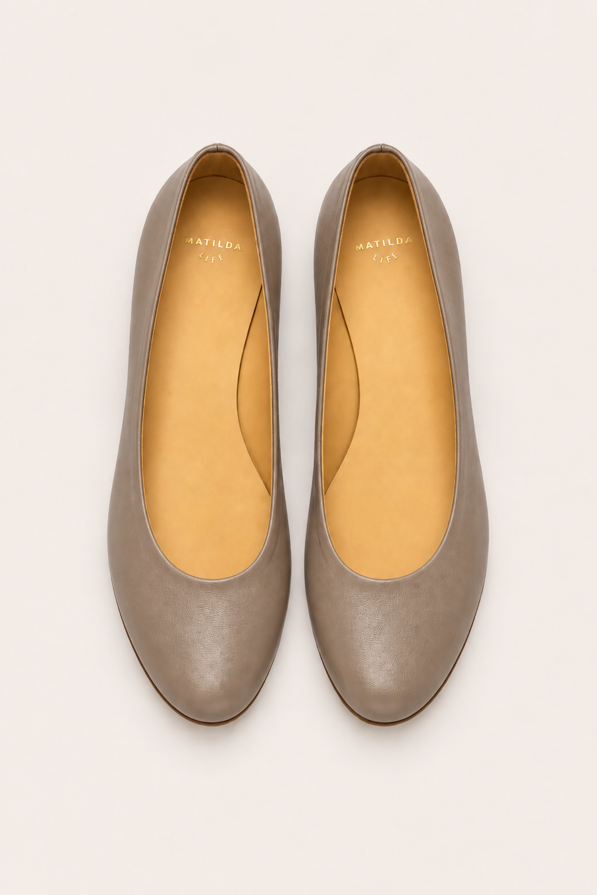 Mia Ballet Flat Mushroom