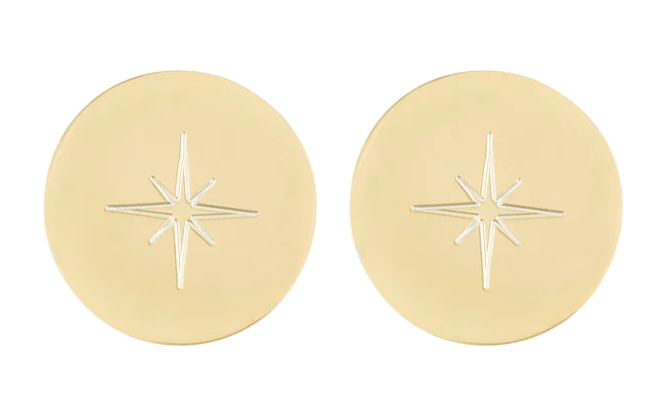 TB The North Star Stud earrings - Gold