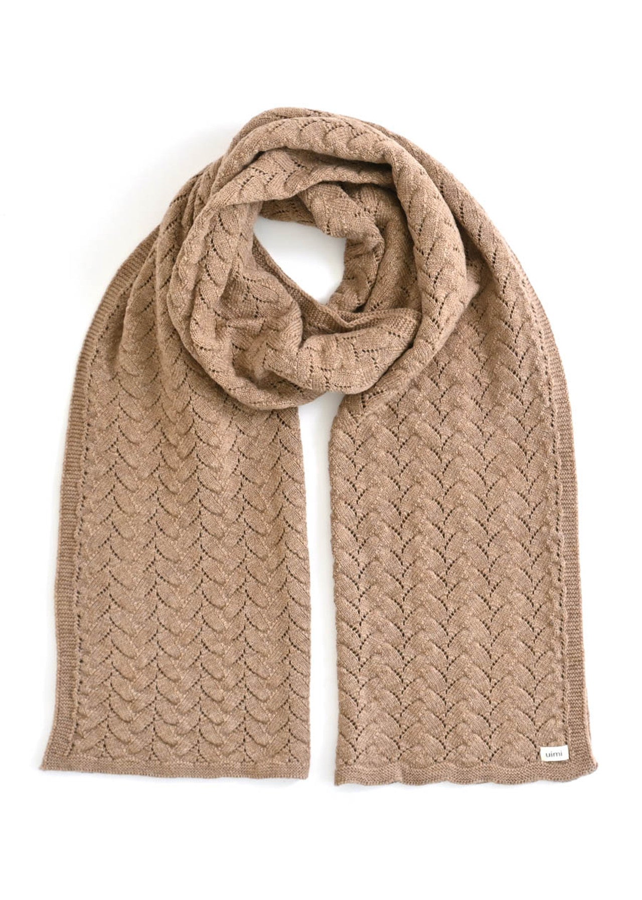 camilla scarf cashew