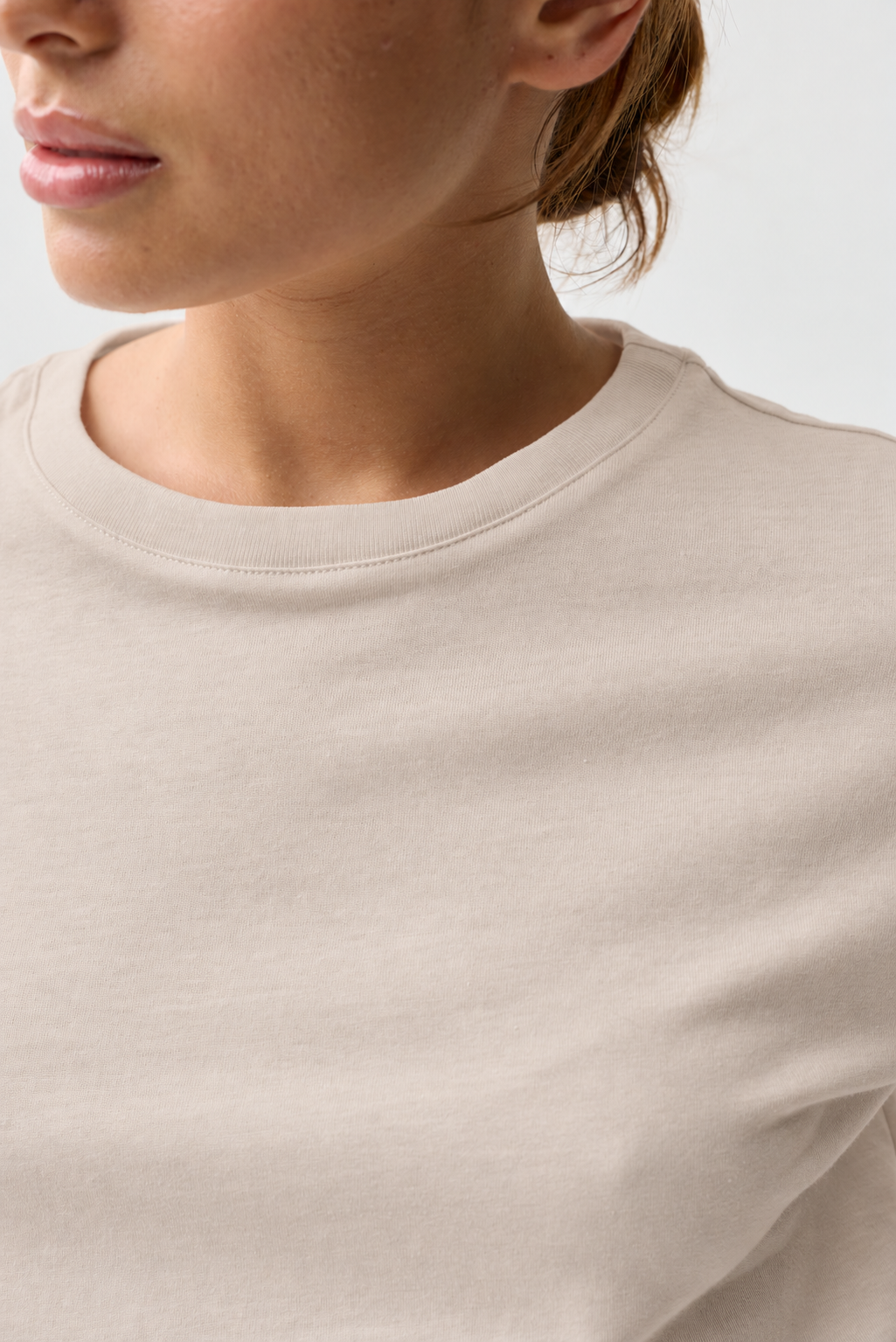 Shelly Cotton Tee Sand
