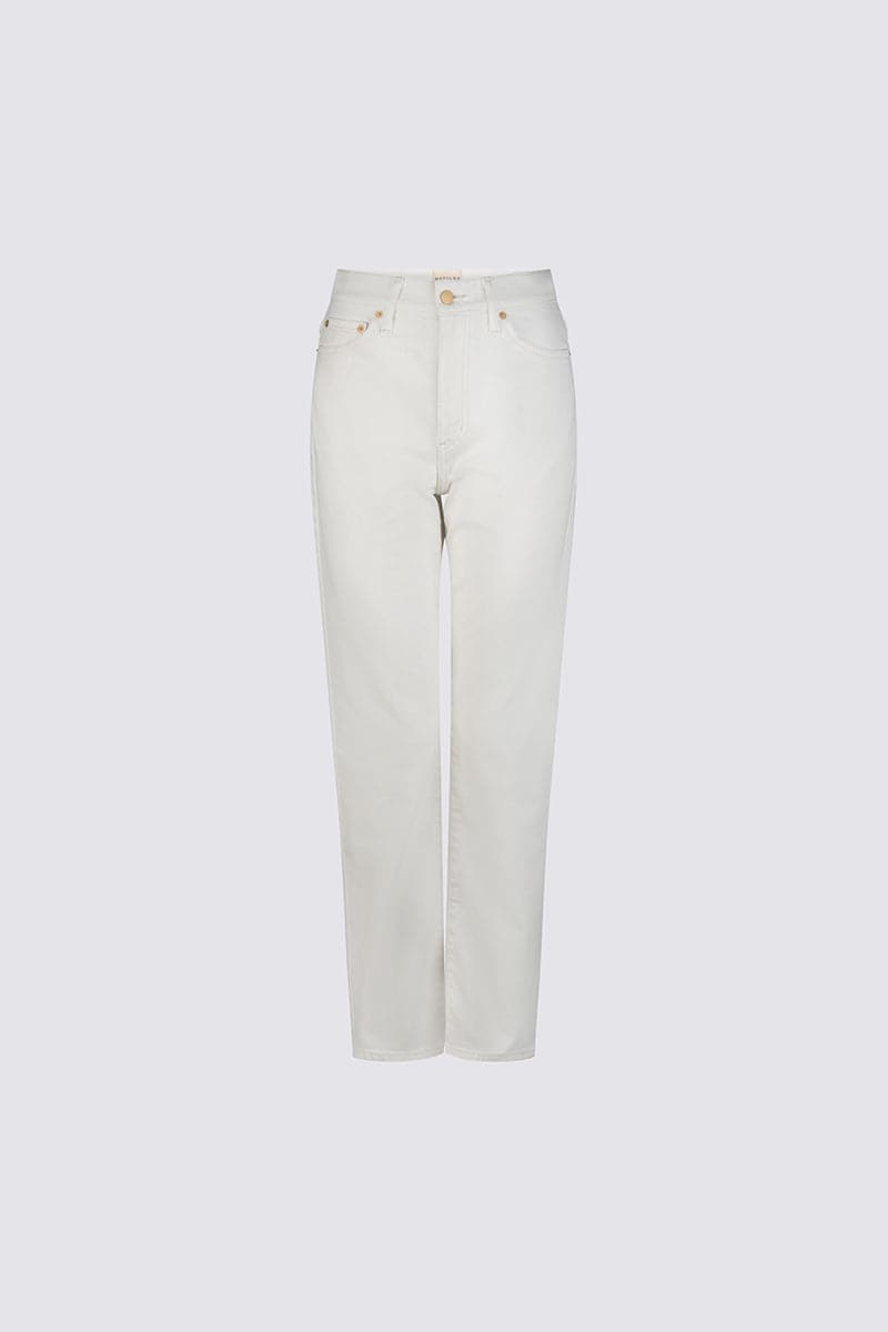 Cronulla Straight Leg Jean Natural White