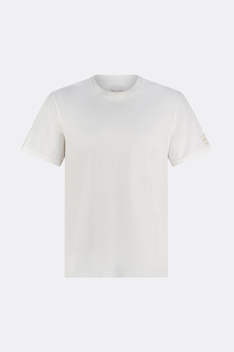 James Men's Tee Natural White
