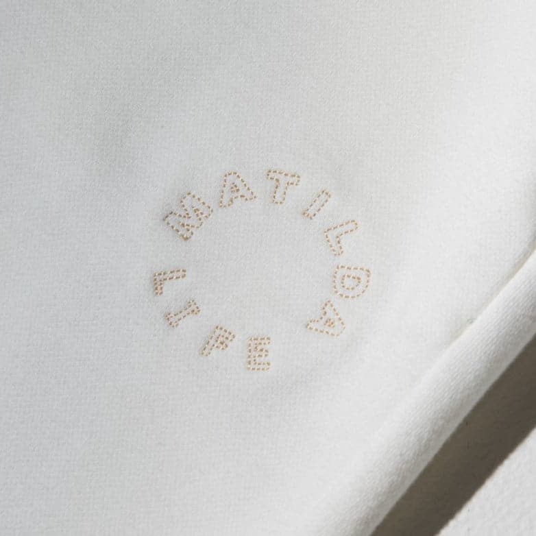Lorne Track Pant Natural White