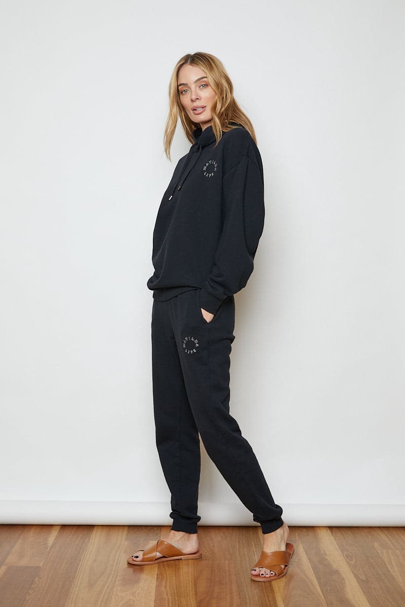 Lorne Track Pant Black Night