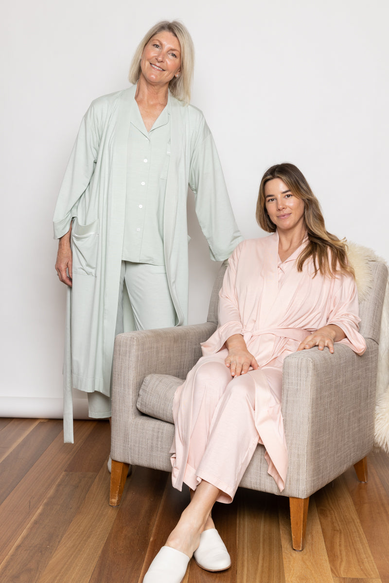 Como 3/4 Sleep Pant Pink Salt Lake