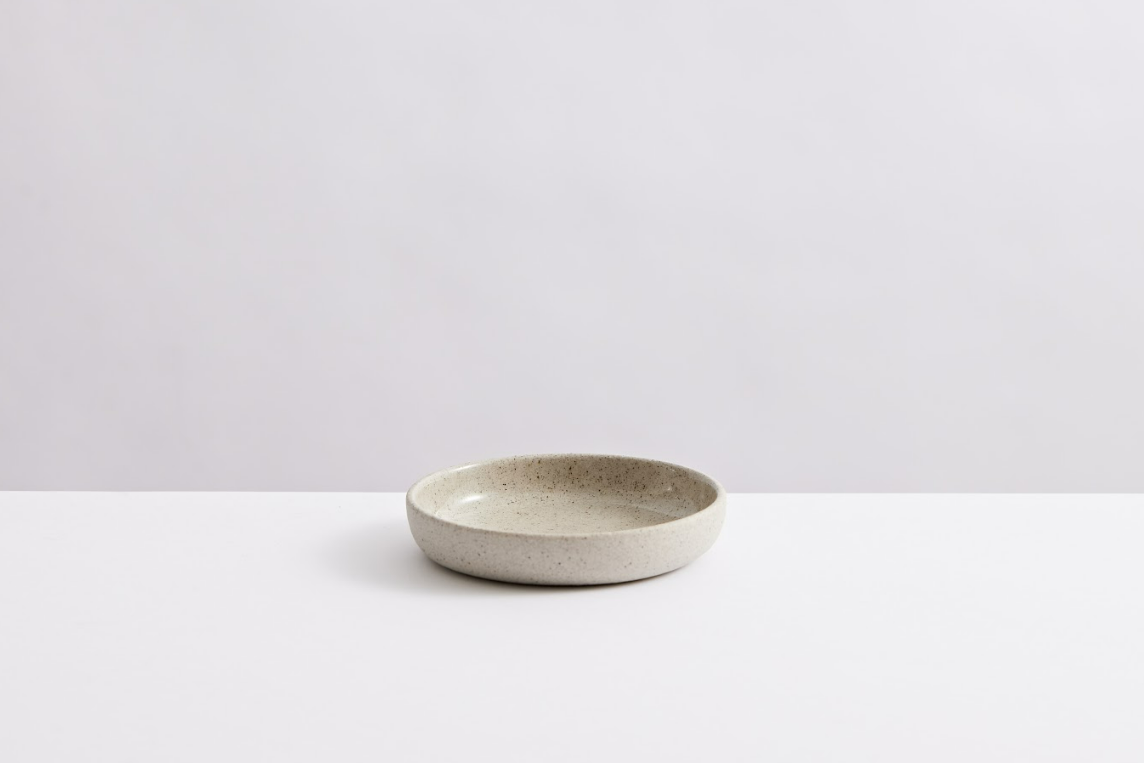 EC Salt Dish Grey Speckle