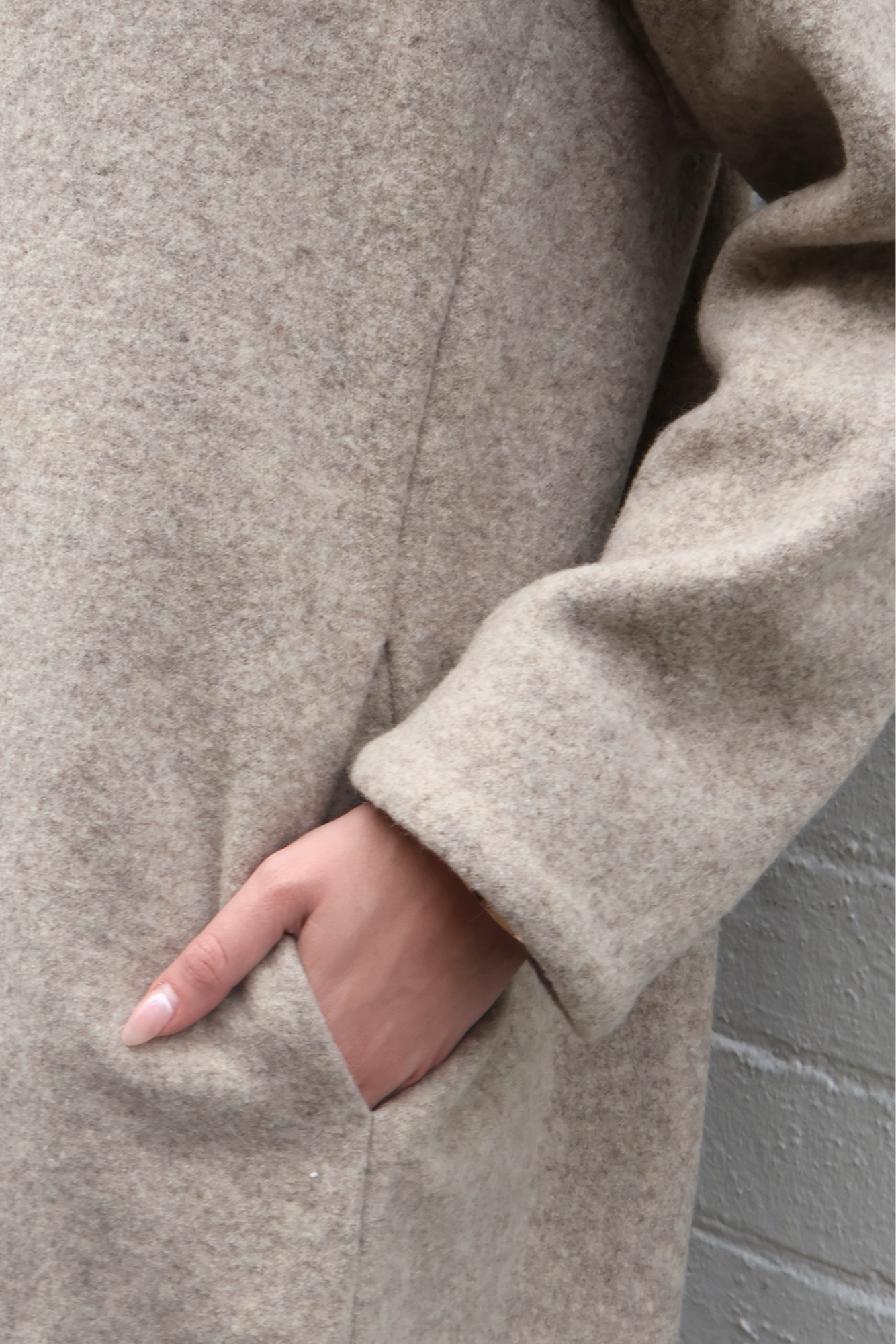 Laurel Wool Coat Oat