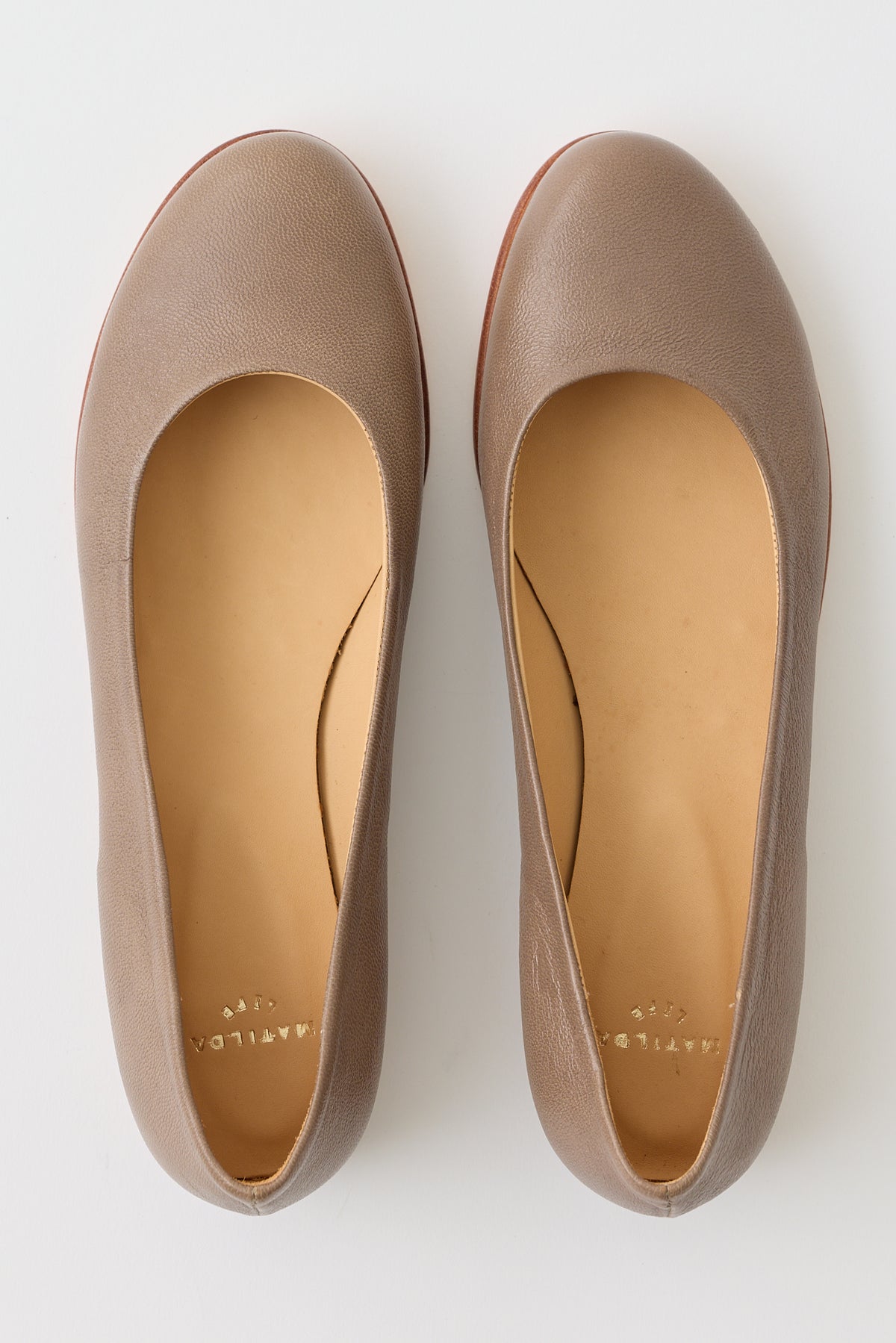 Mia Ballet Flat Mushroom