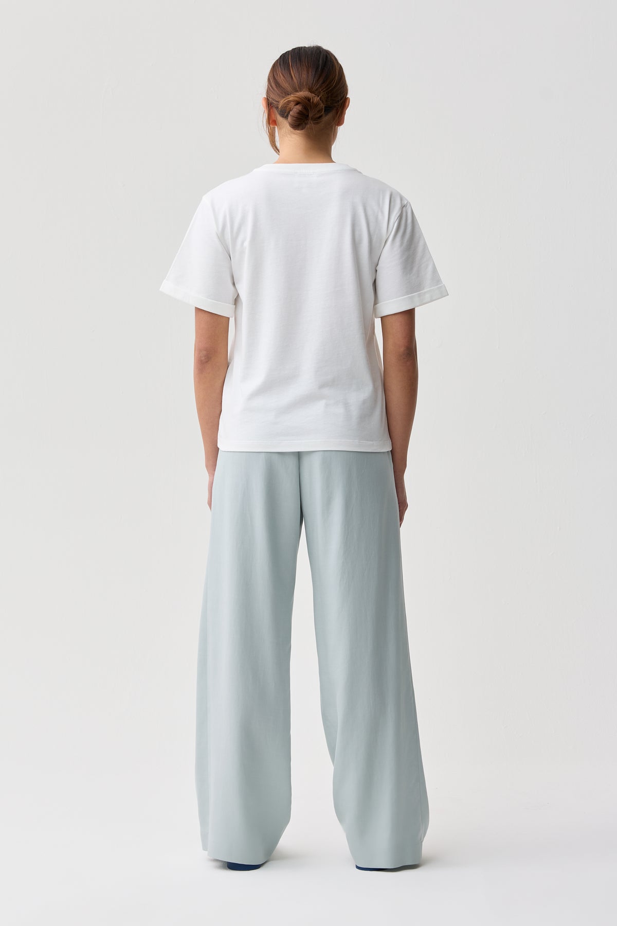 Shelly Cotton Tee Natural White
