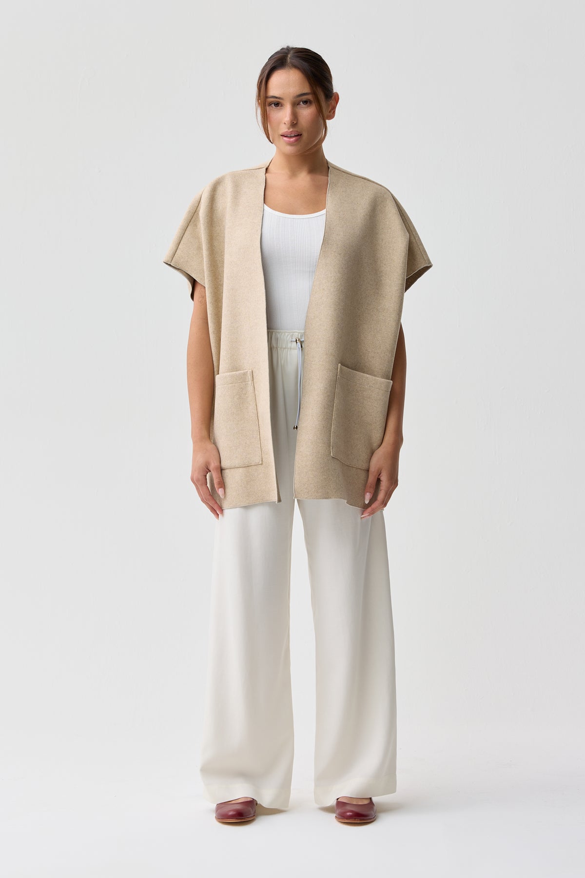Derby Wool Poncho