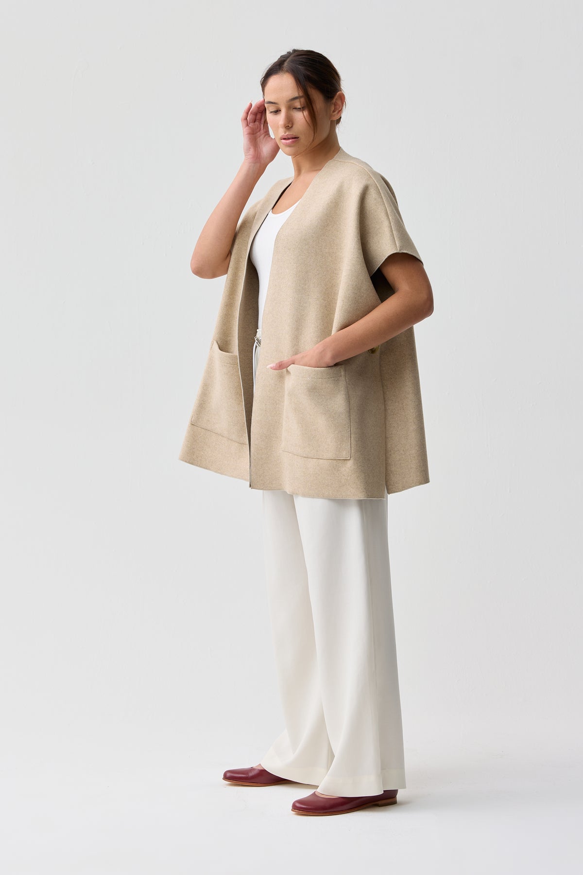 Derby Wool Poncho