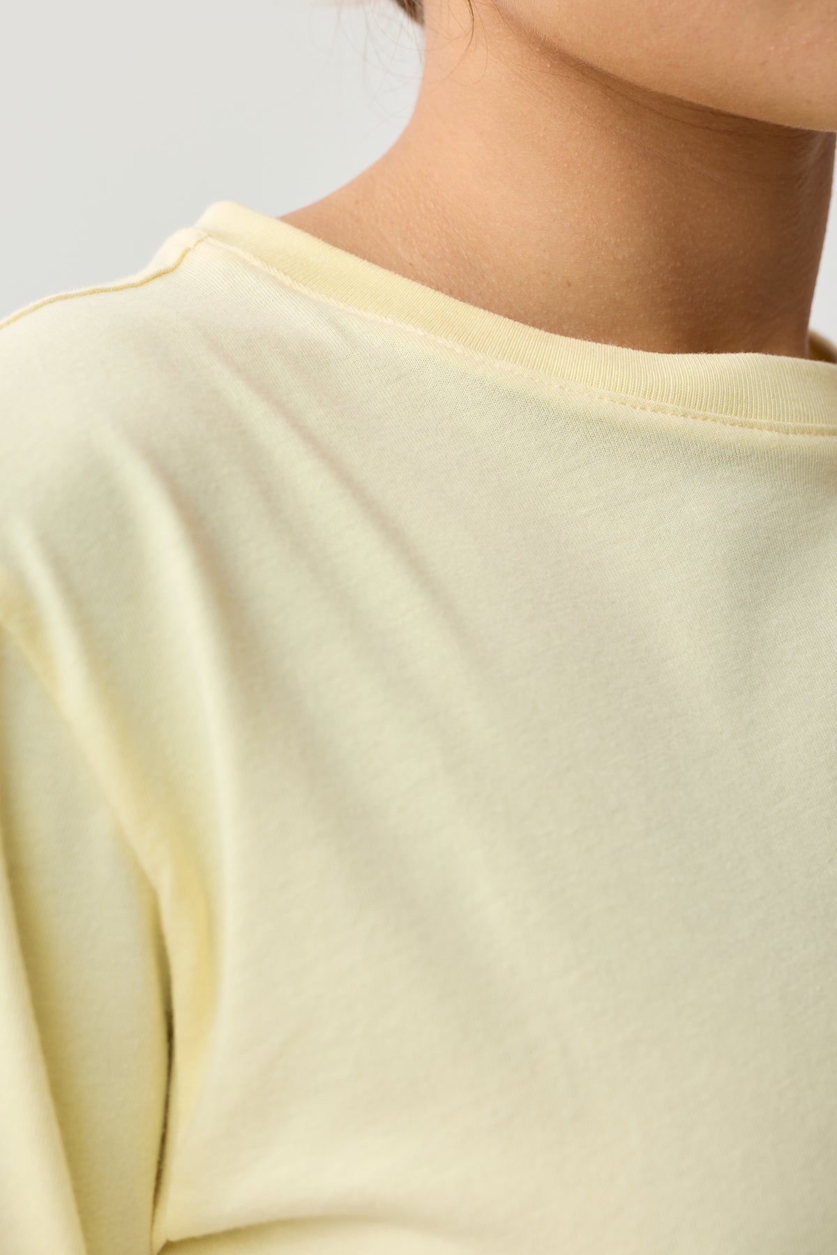 Shelly Cotton Tee Butter
