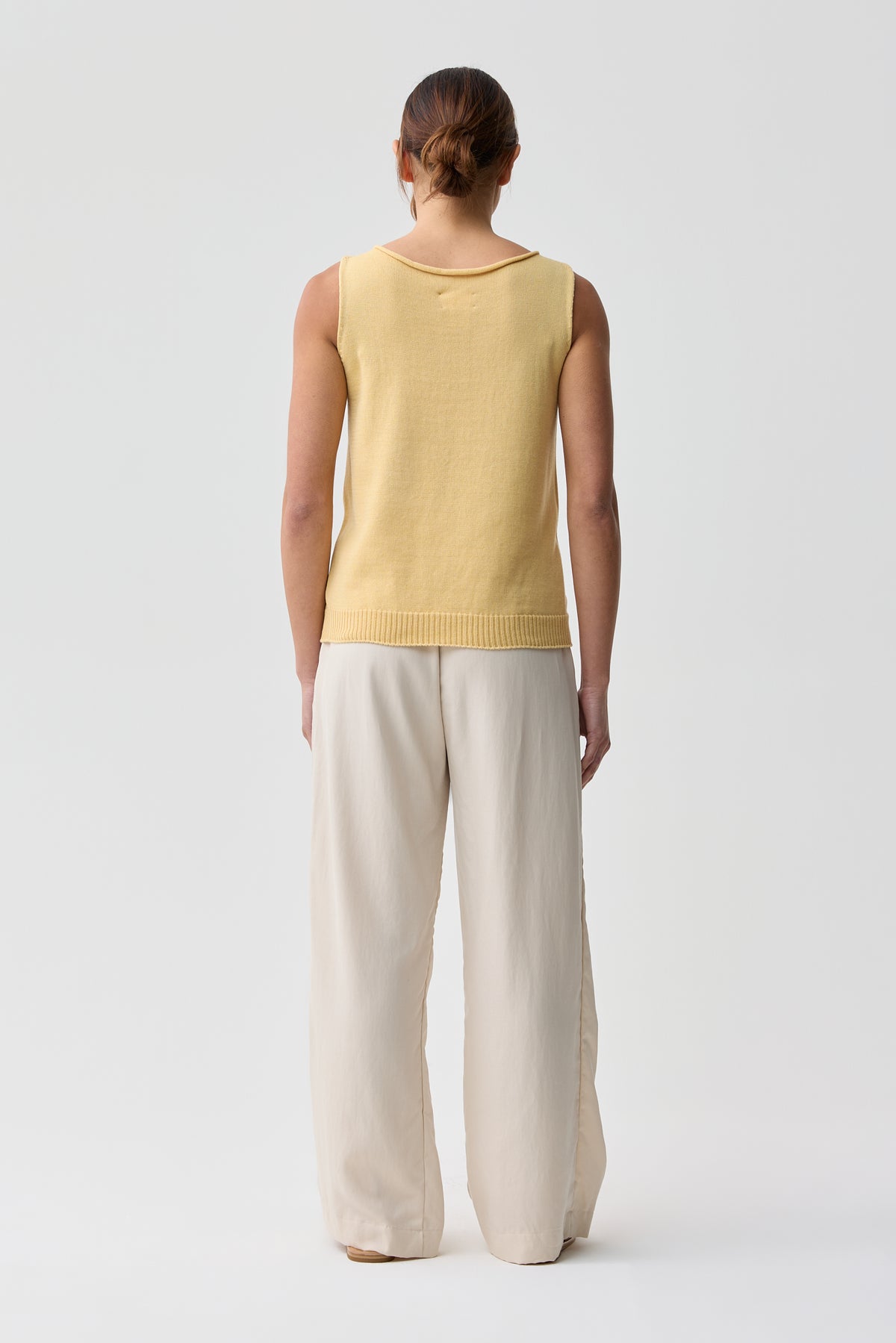 Uimi Sloane Jersey Singlet Butter