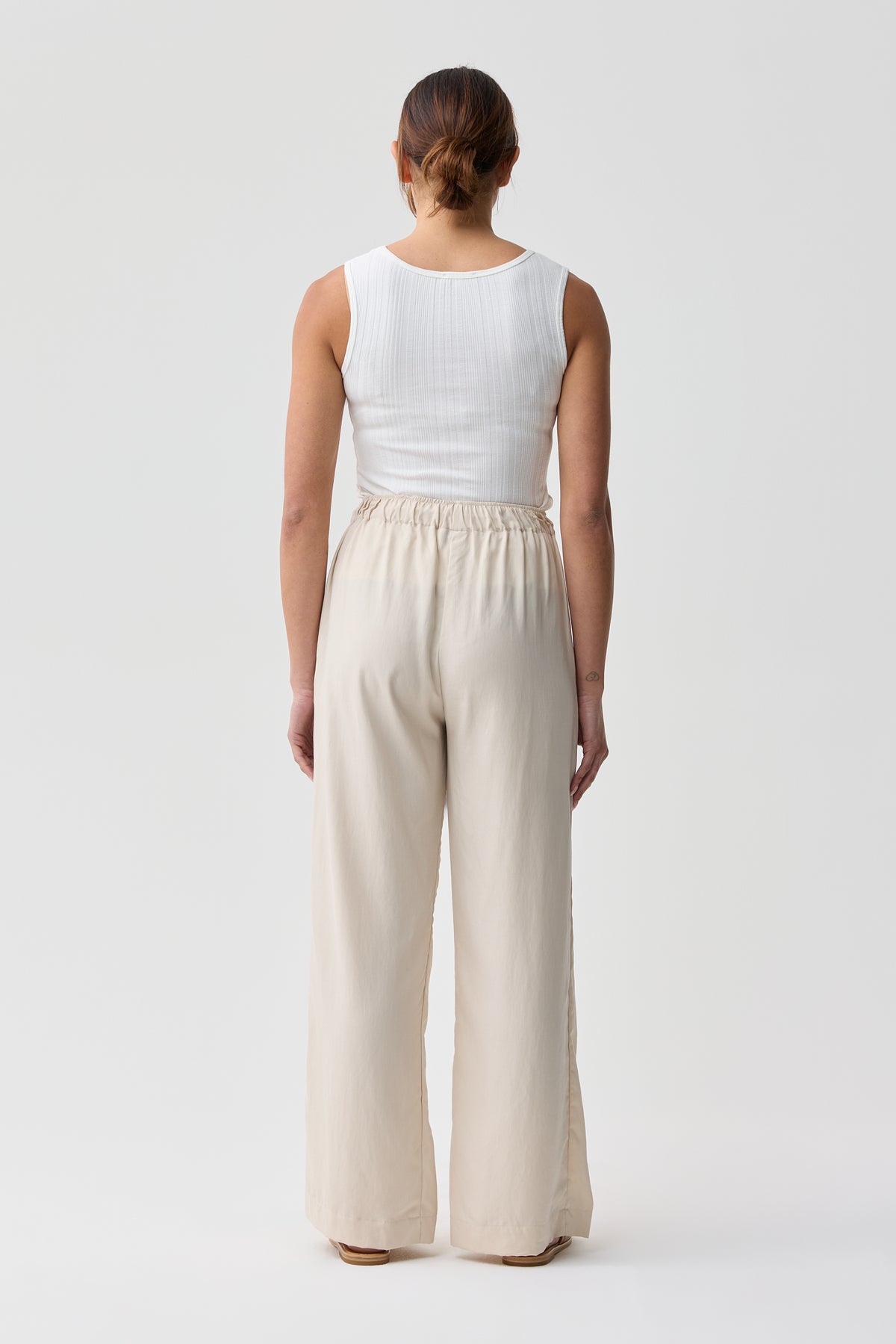 Lynches Drawstring Pant Natural
