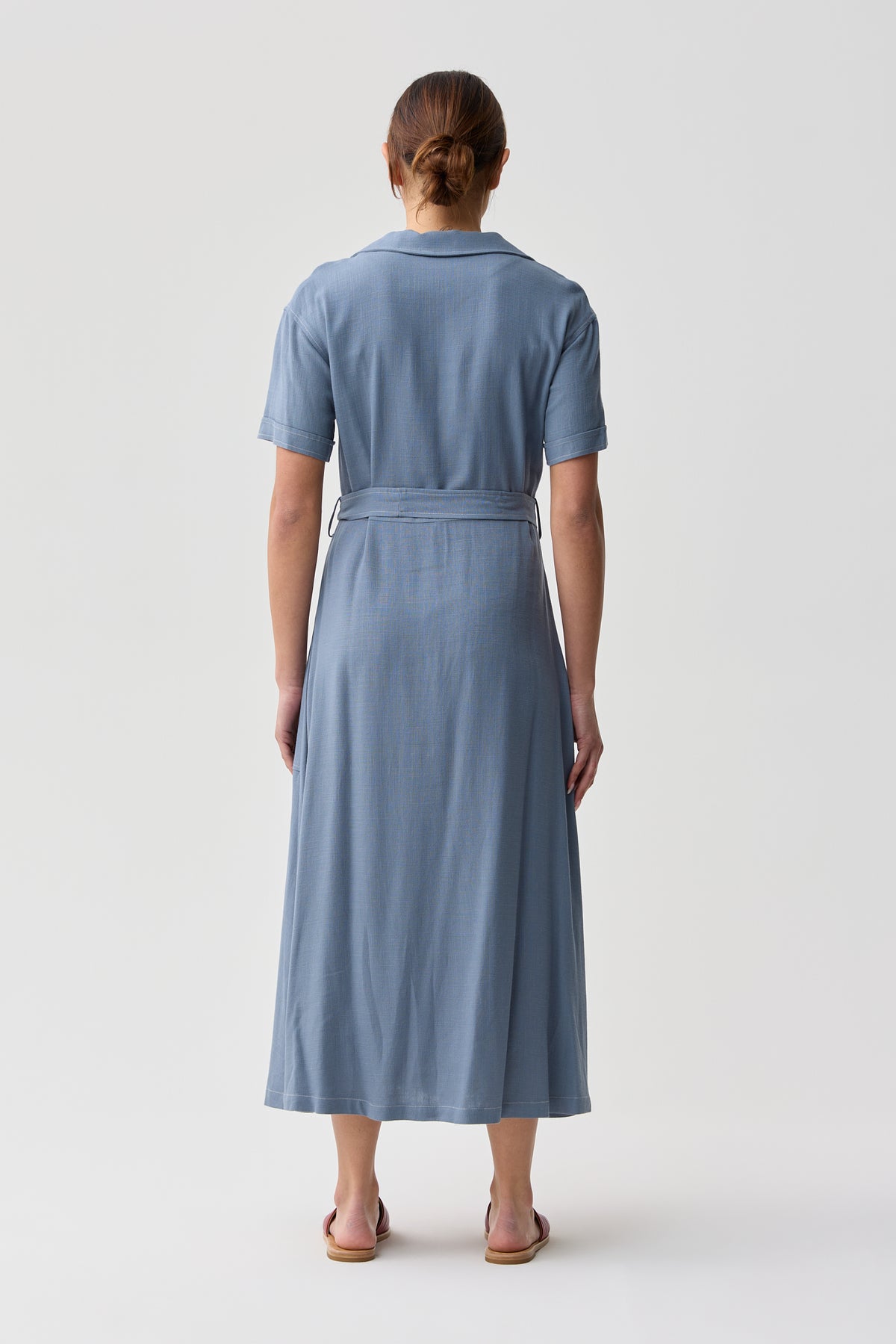 Ormond Midi Dress Chambray