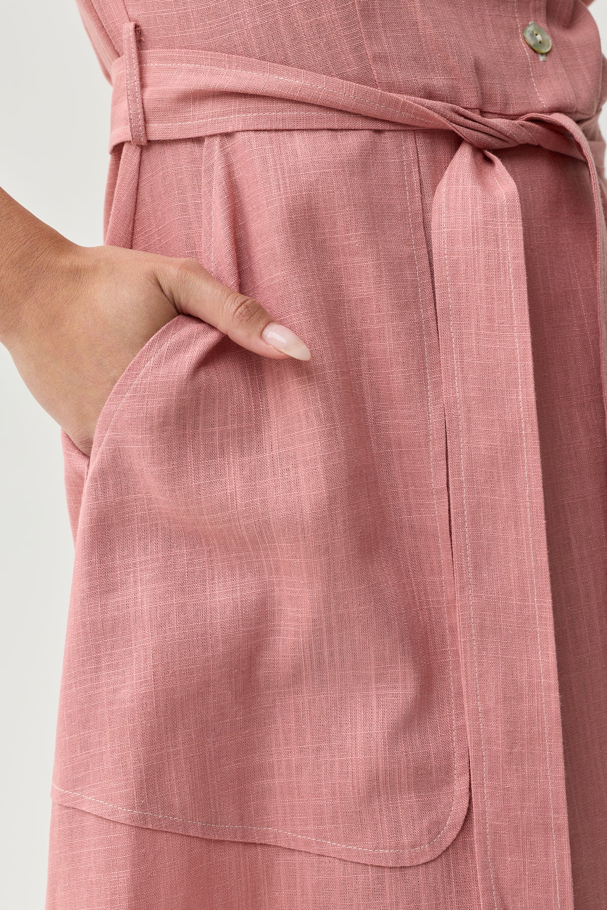 Ormond Midi Dress Salmon Pink