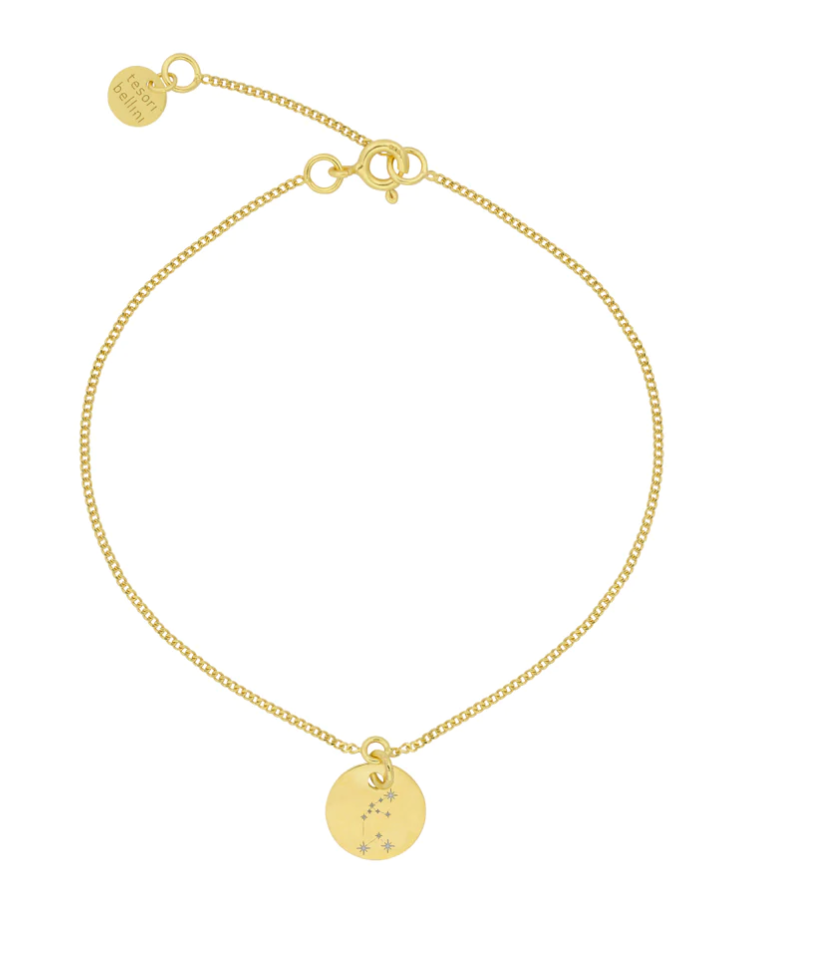 TB Zodiac Stars 1.0 Bracelet - Aquarius Gold