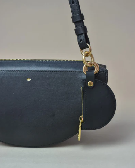 SM Baby Lune Bag Charm Black Rock