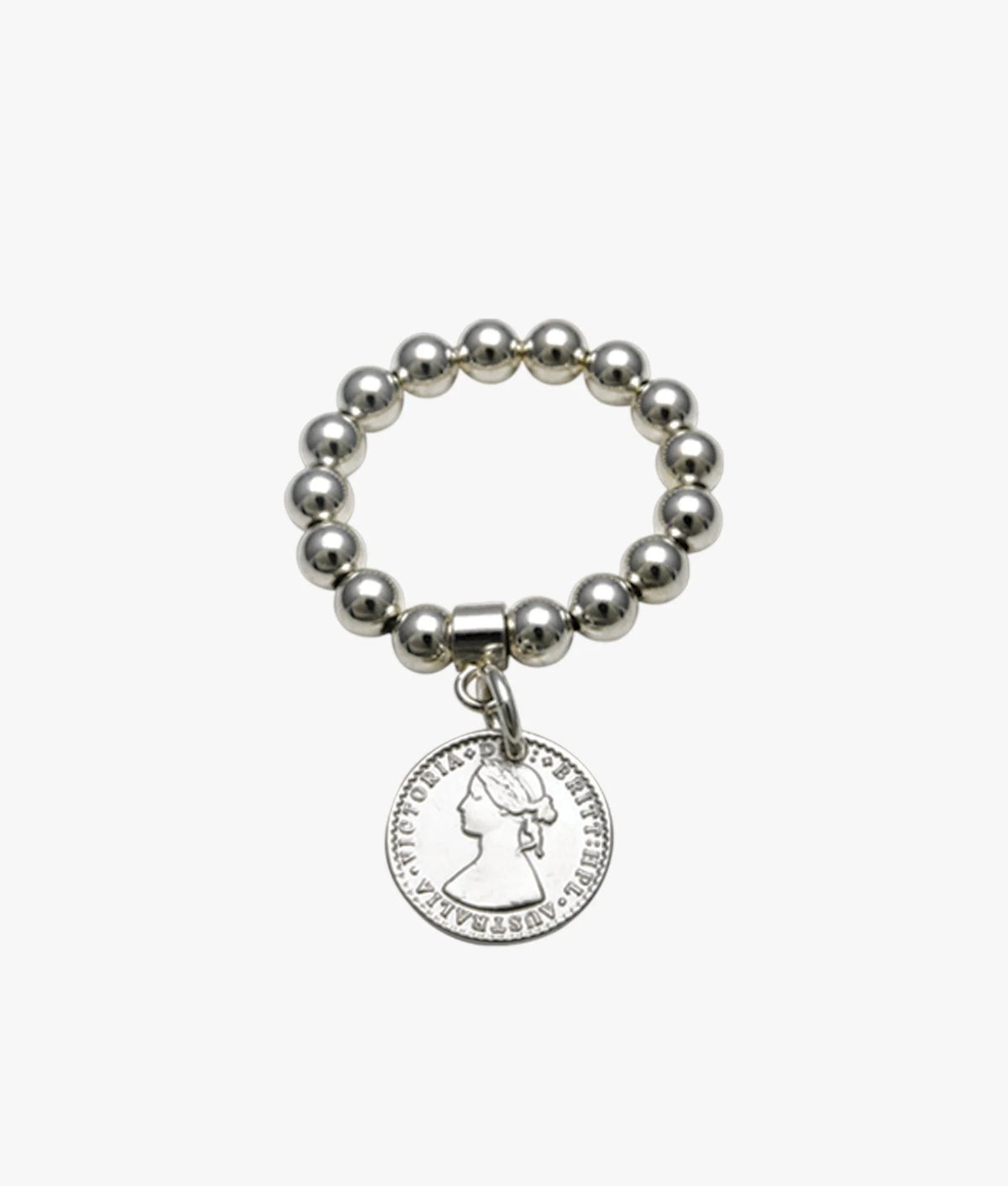 VT Stretchy Ring with Mini Coin