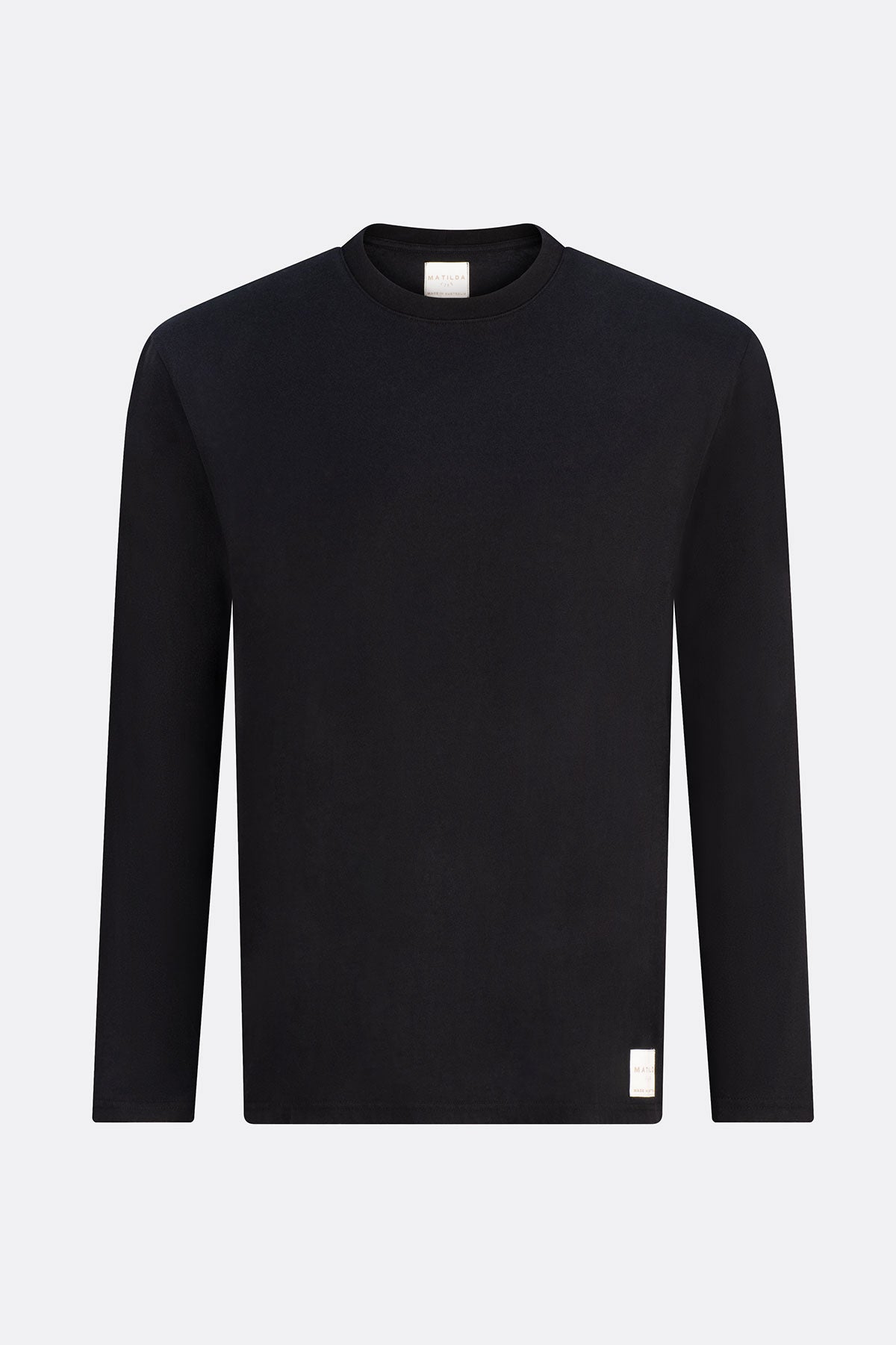 James Men's Long Sleeve Tee Black