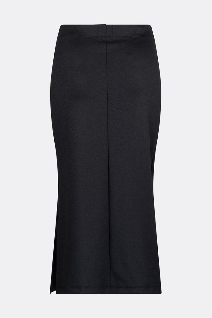 Hunter Wool Ponte Skirt Black Night