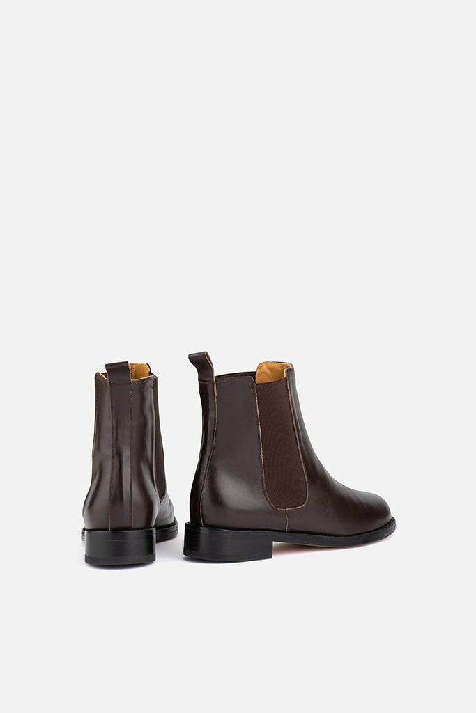 Balmoral twin gusset boot Chocolate