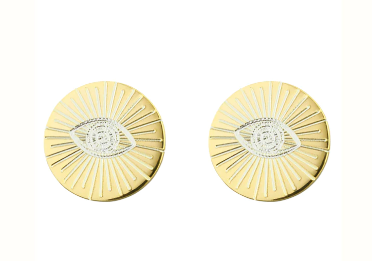 TB Eye of Providence Stud earrings - Gold