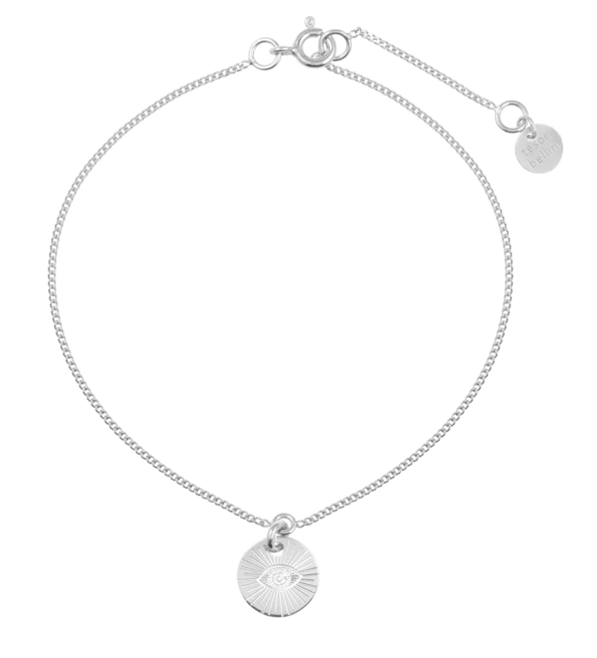 TB Eye of Providence and protection Silver Bracelet