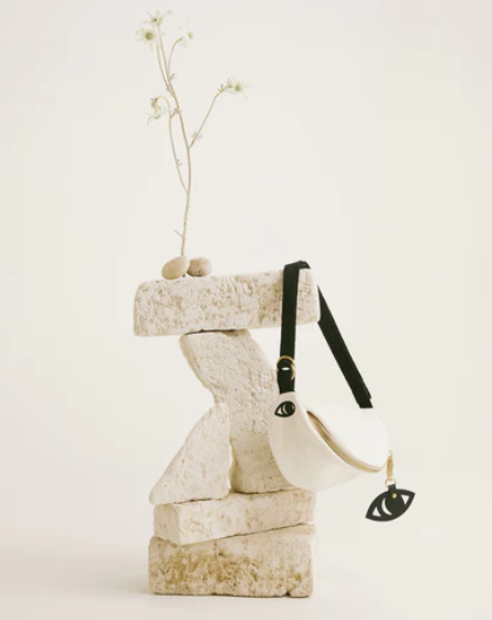 SM Gaze Bag Charm Black Rock