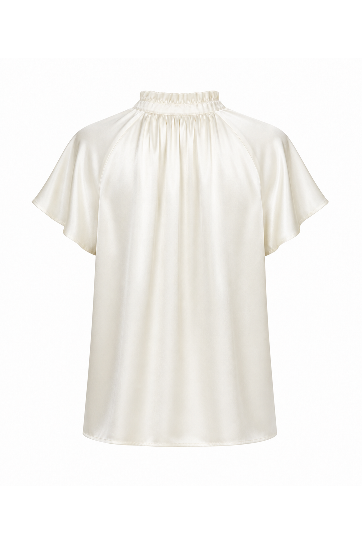 Hawthorn Silk Blouse Natural White