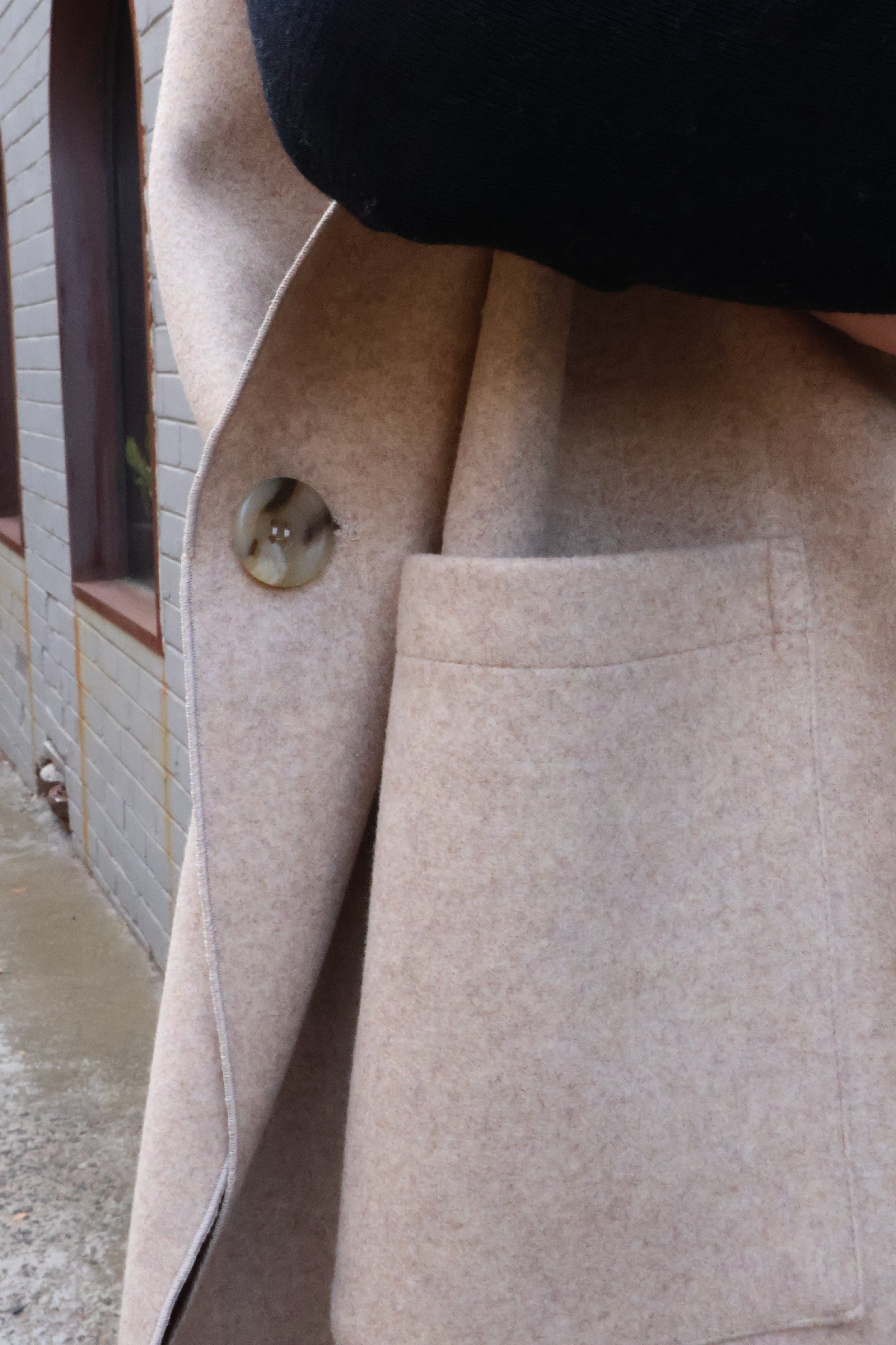 Derby Wool Poncho