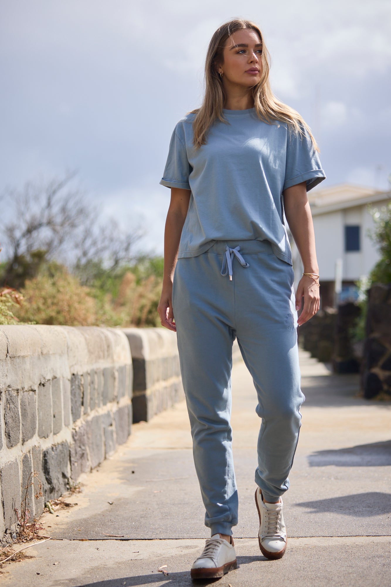 Lorne Track Pant Grey Mist