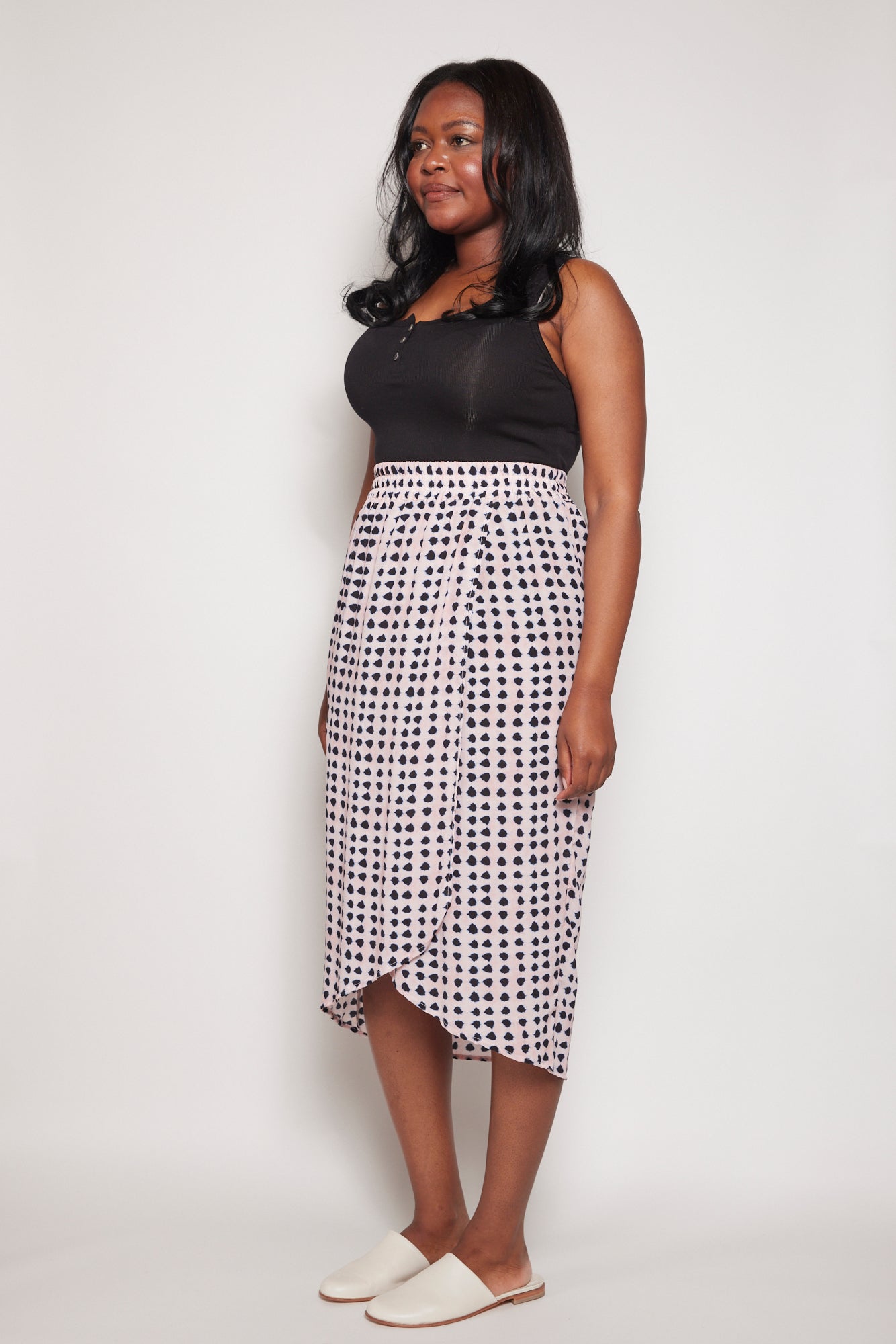 Kylie Silk Skirt