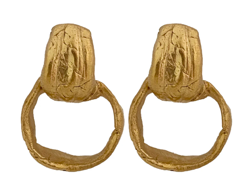 BG Magari Earrings Sterling Silver with 22k gold plating